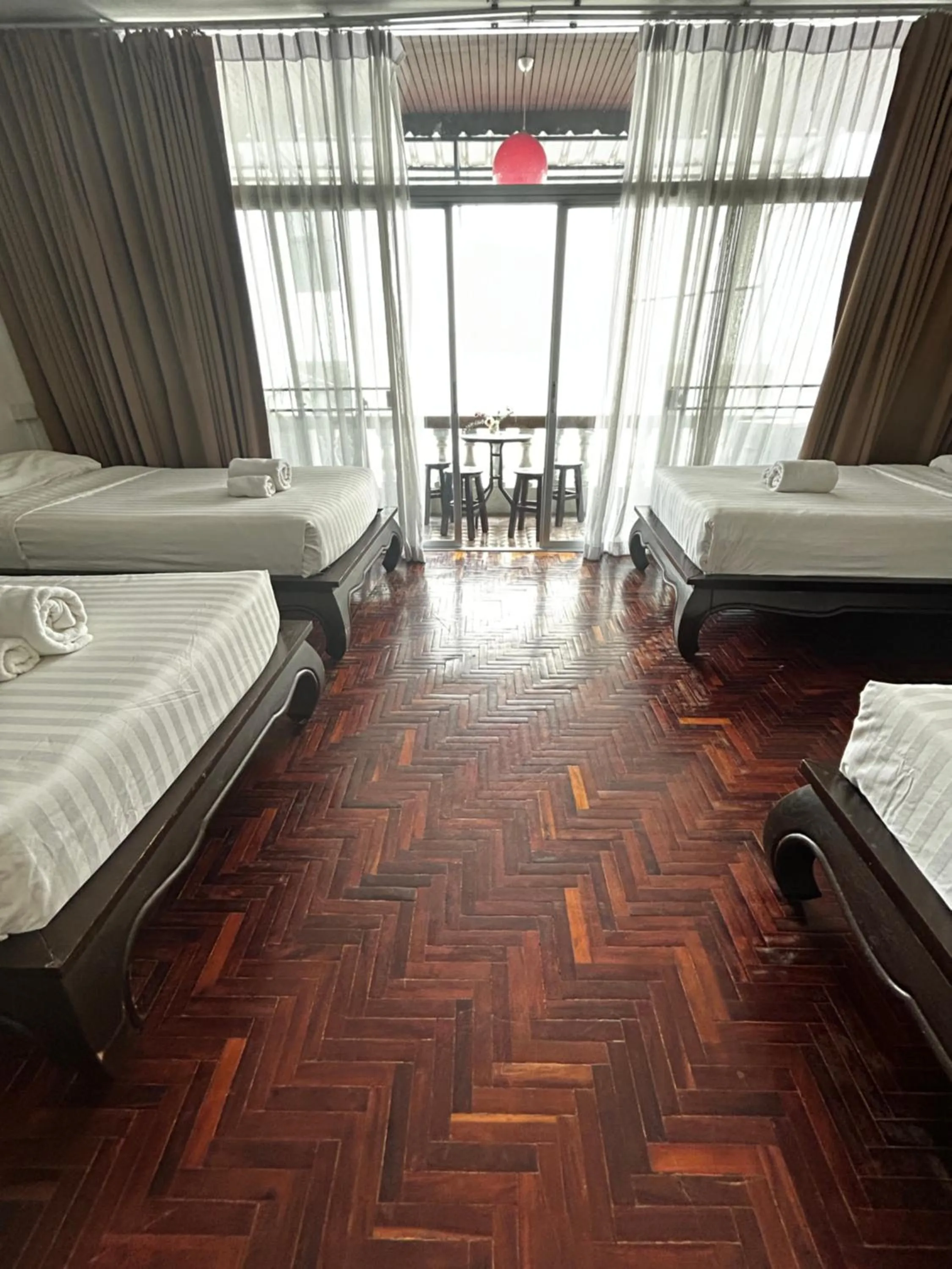 View (from property/room), Bed in Kamala's Boutique Guesthouse