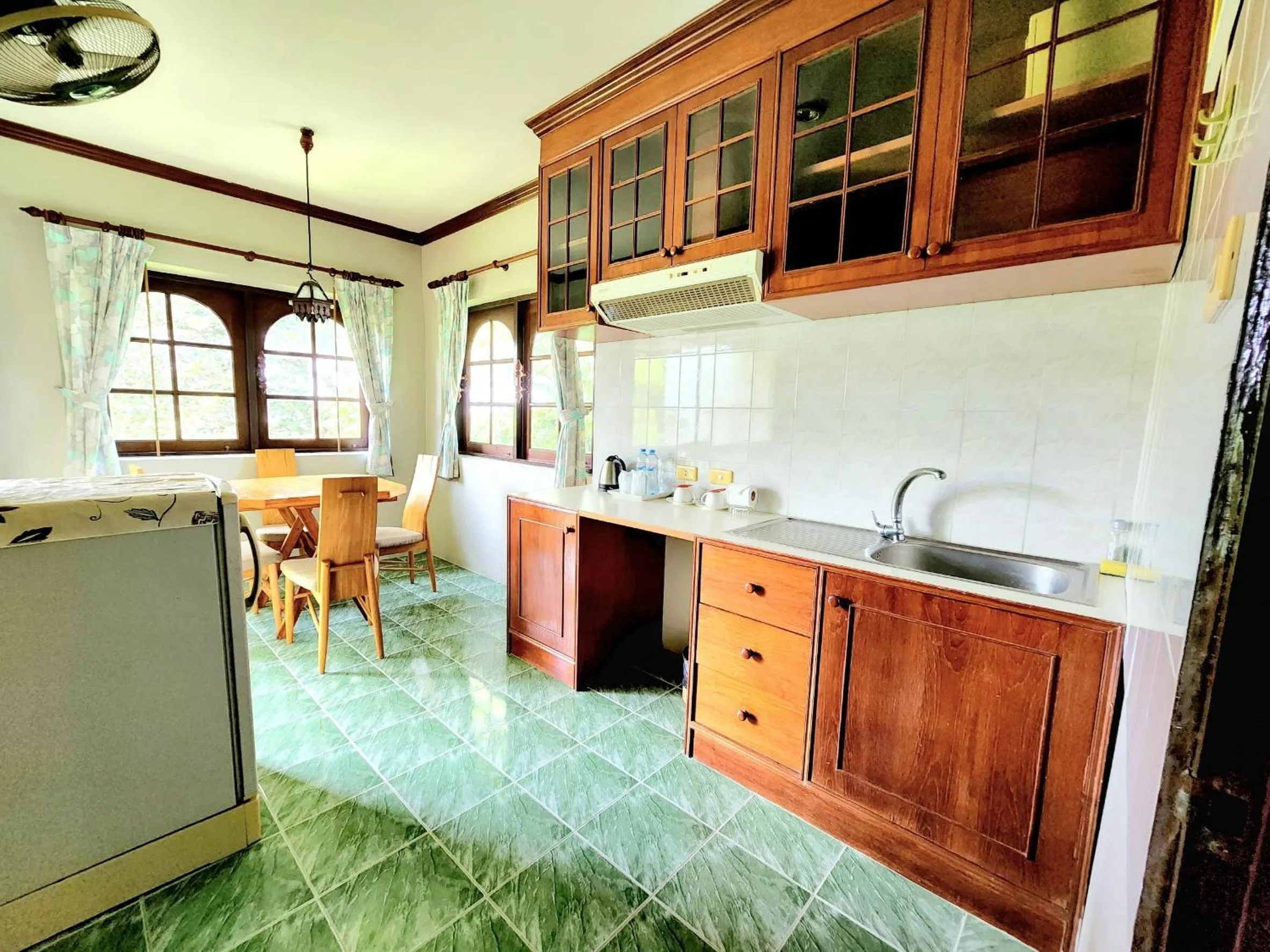 Kitchen or kitchenette in Kata Garden Resort SHA Extra Plus