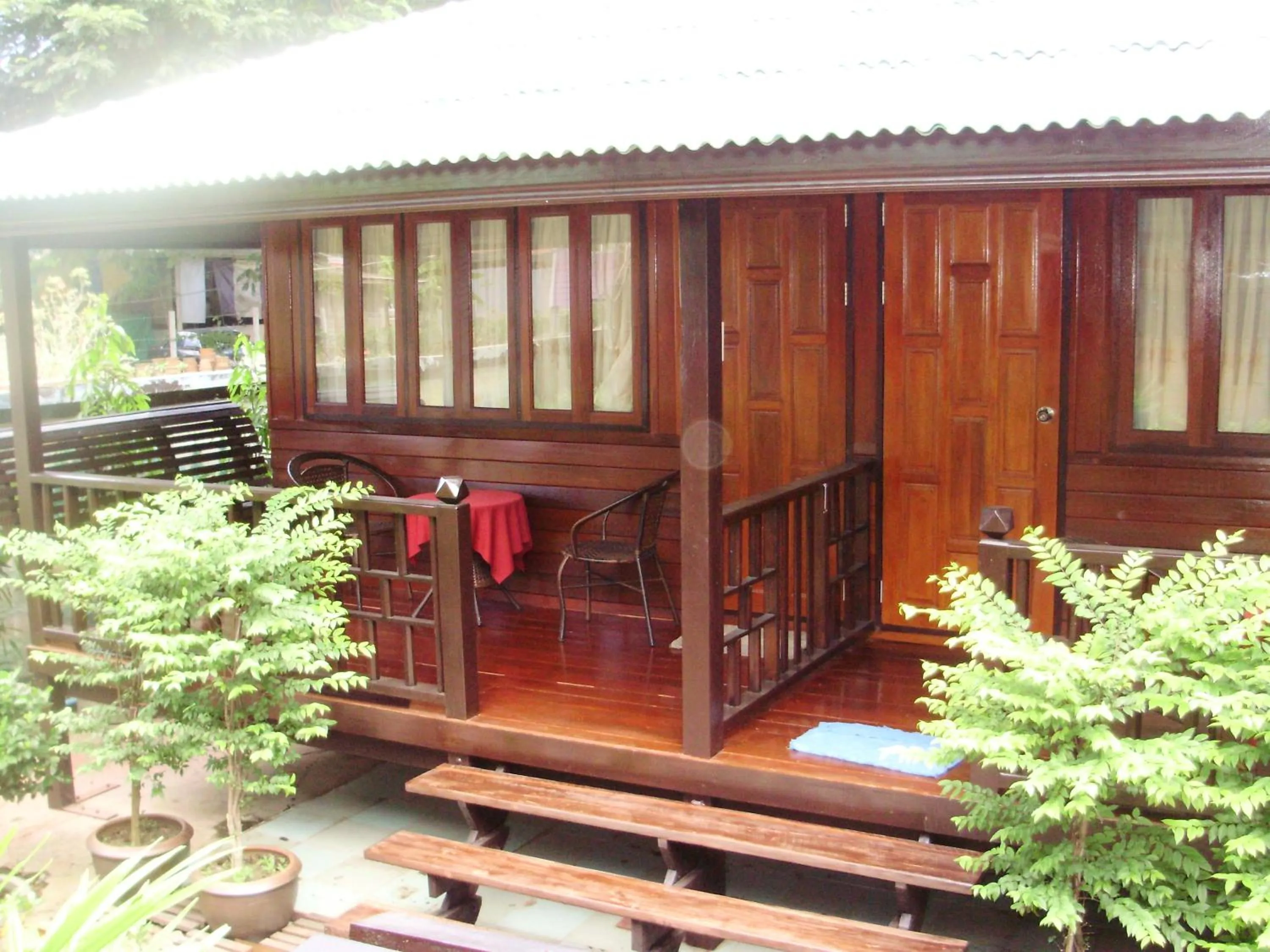 Patio in Baan Kong Homestay