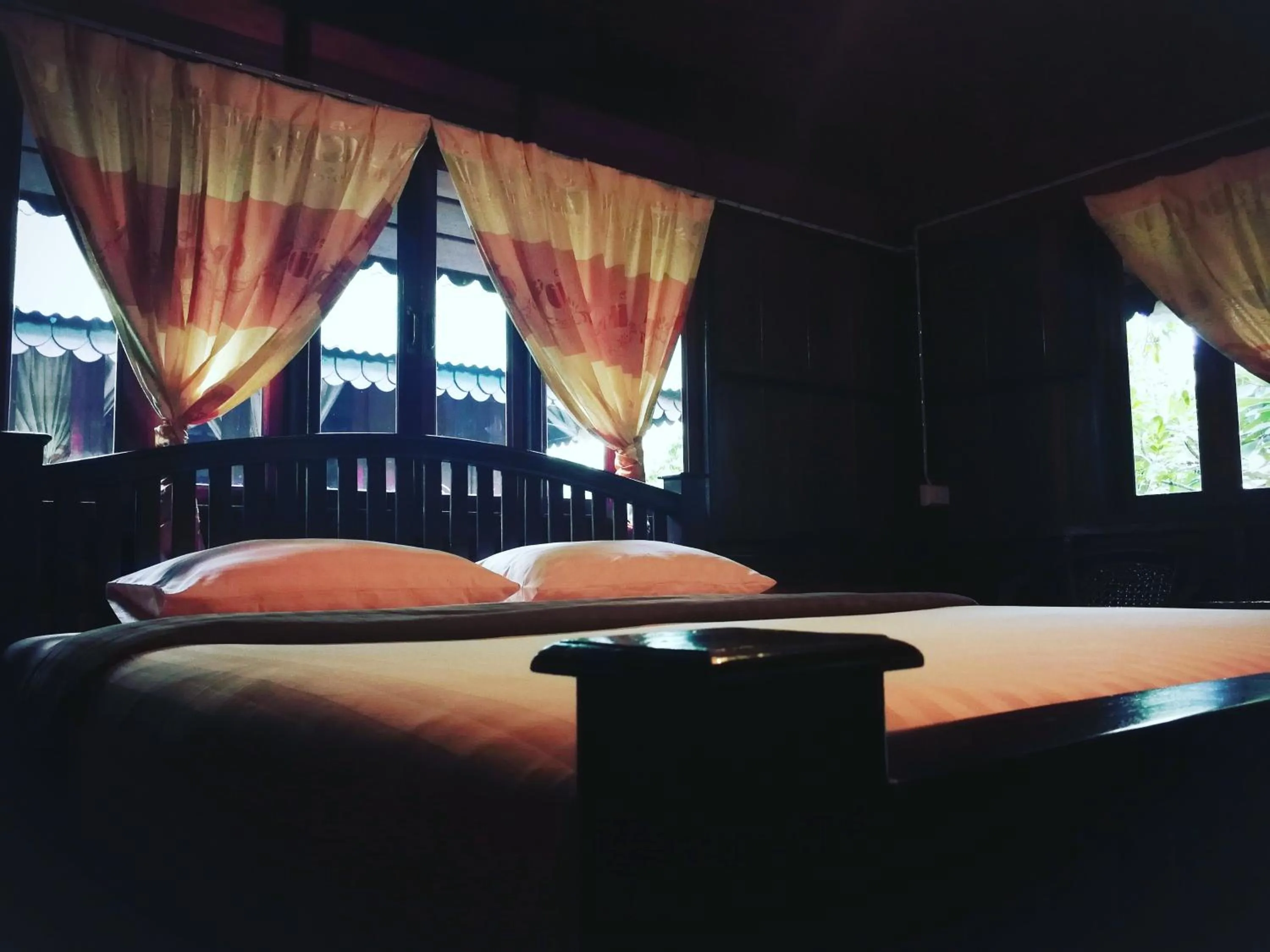 Bed in Baan Kong Homestay