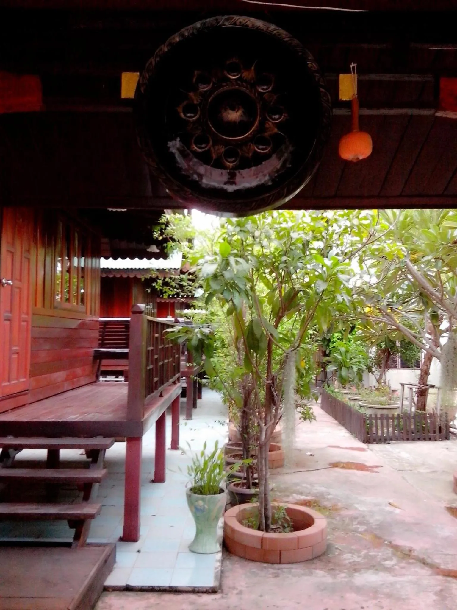 Facade/entrance in Baan Kong Homestay
