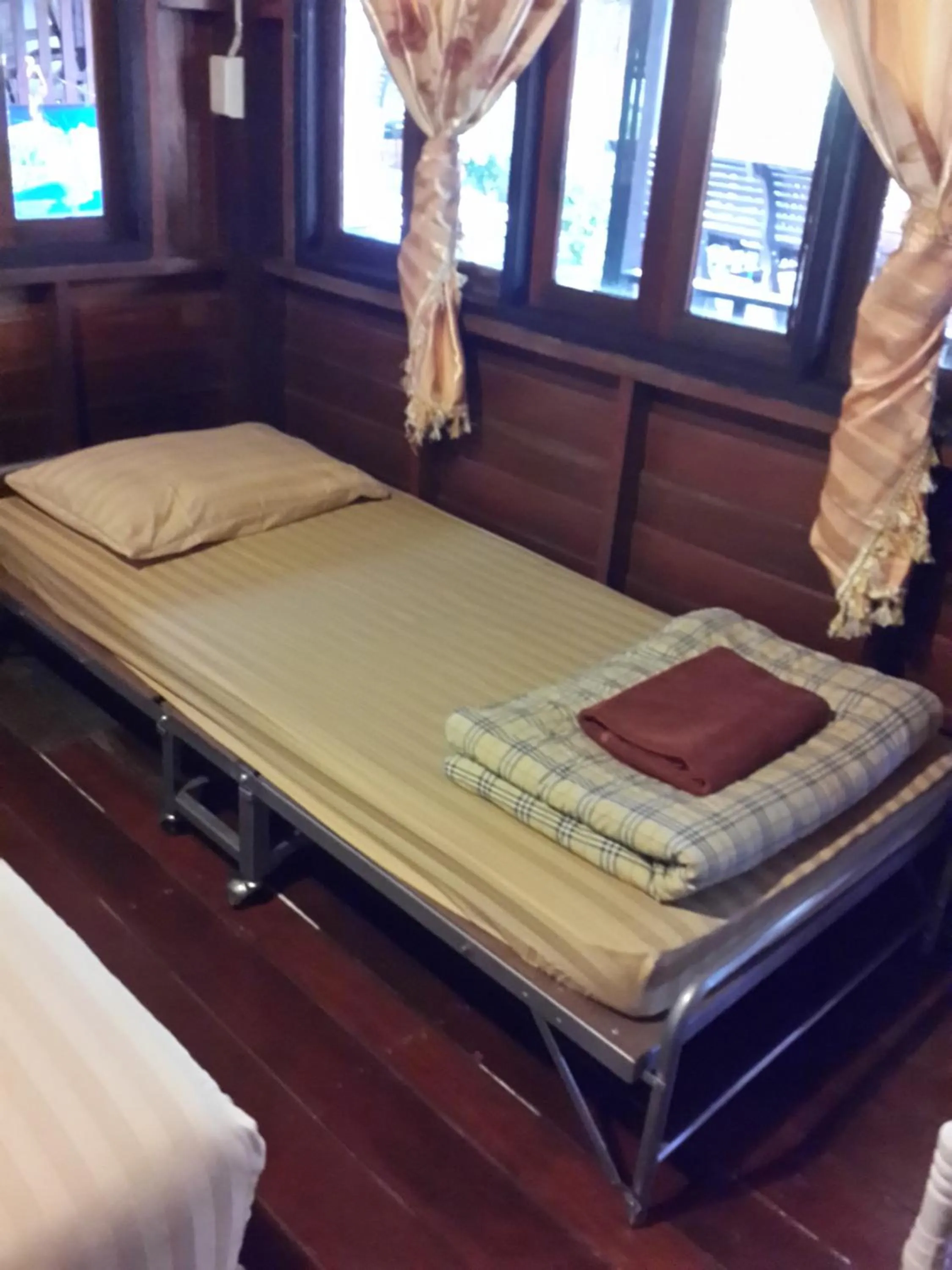 Bed in Baan Kong Homestay