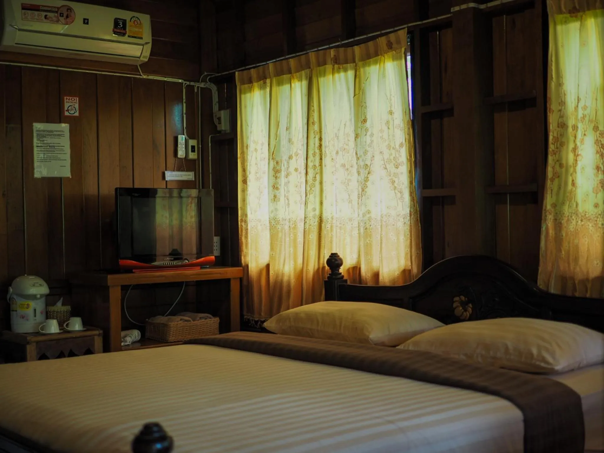 Bed in Baan Kong Homestay