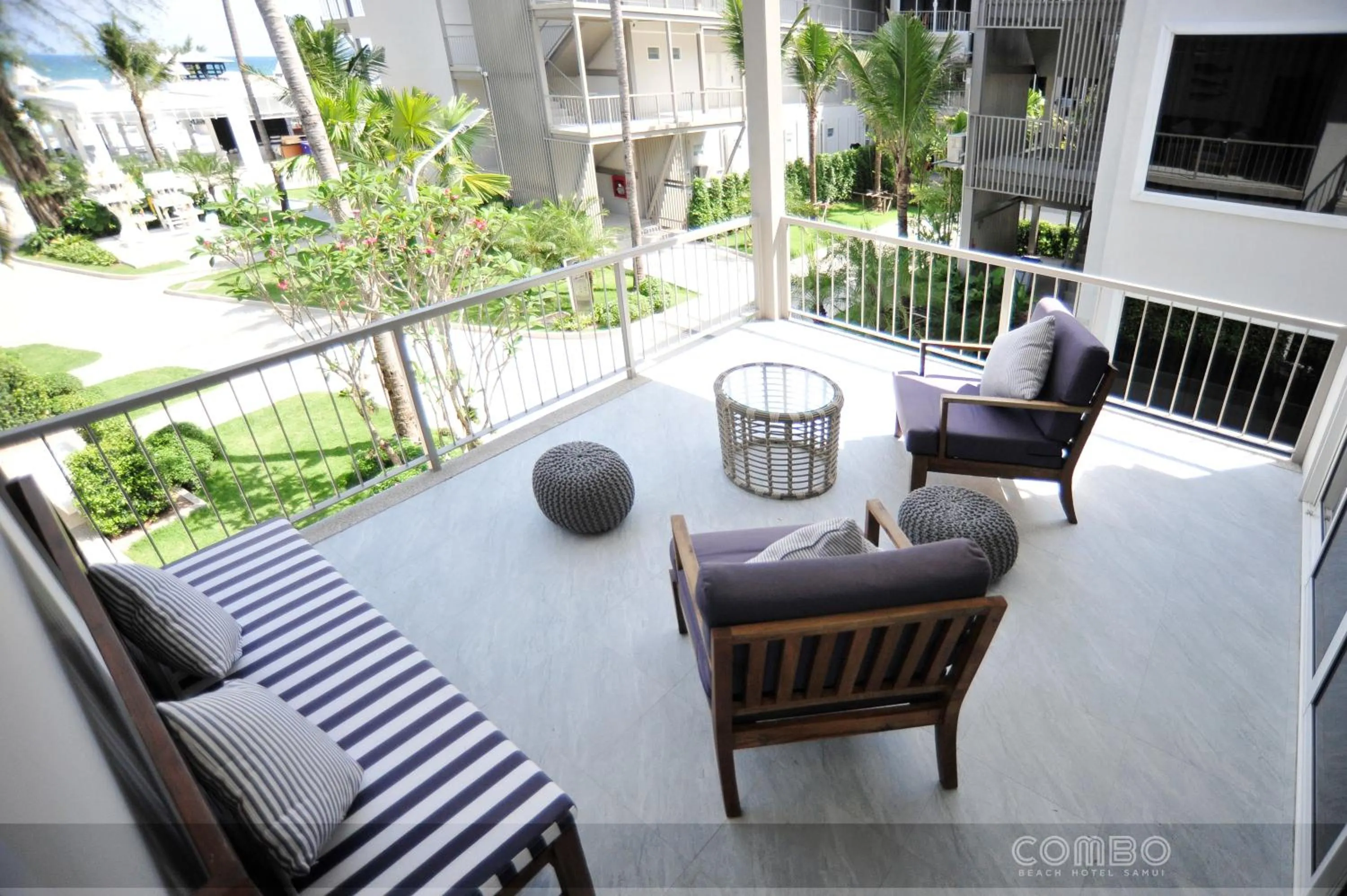 Sea view in Combo Beach Hotel Samui