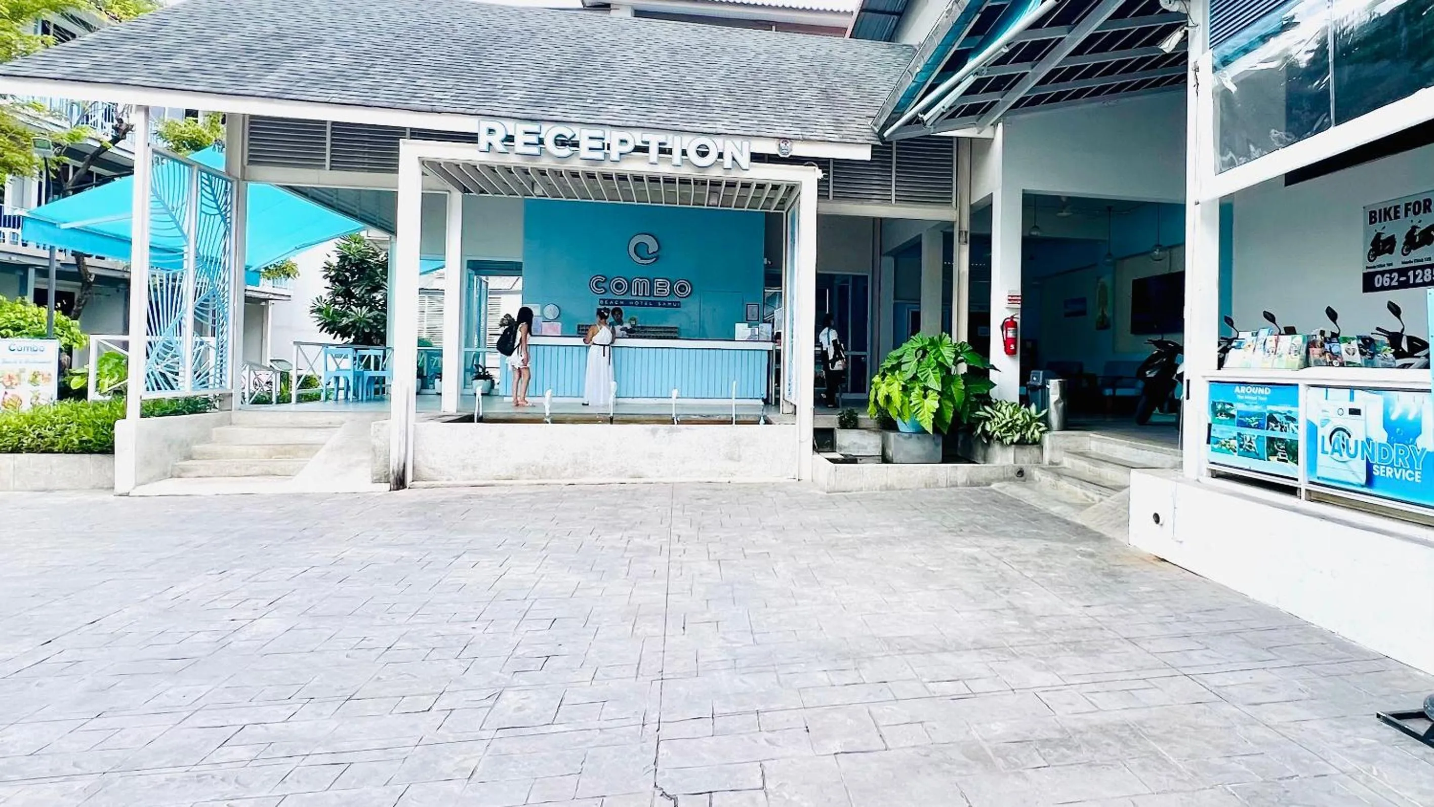 Lobby or reception in Combo Beach Hotel Samui