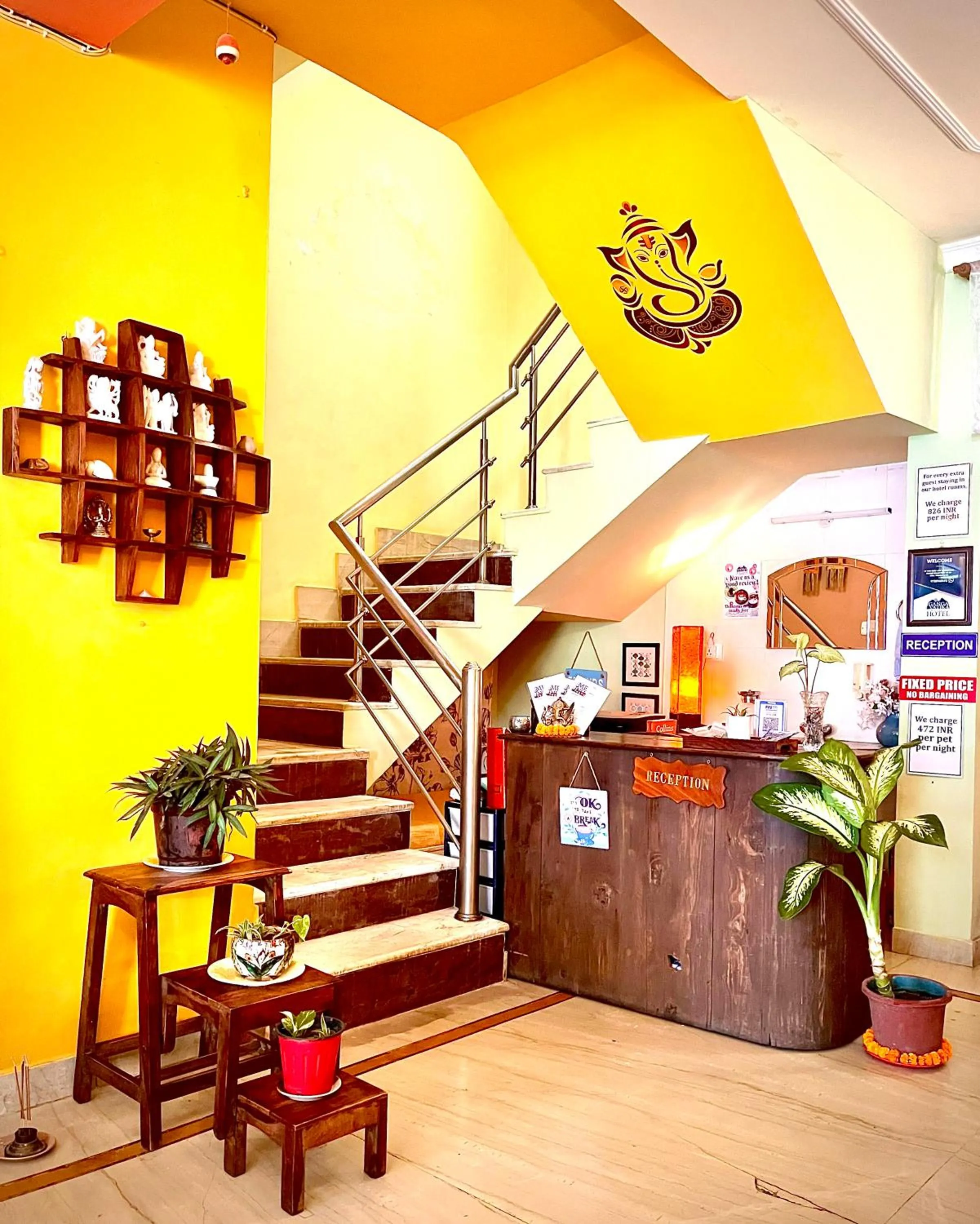 Facade/entrance in Ganga Vatika Boutique Hotel, Rishikesh