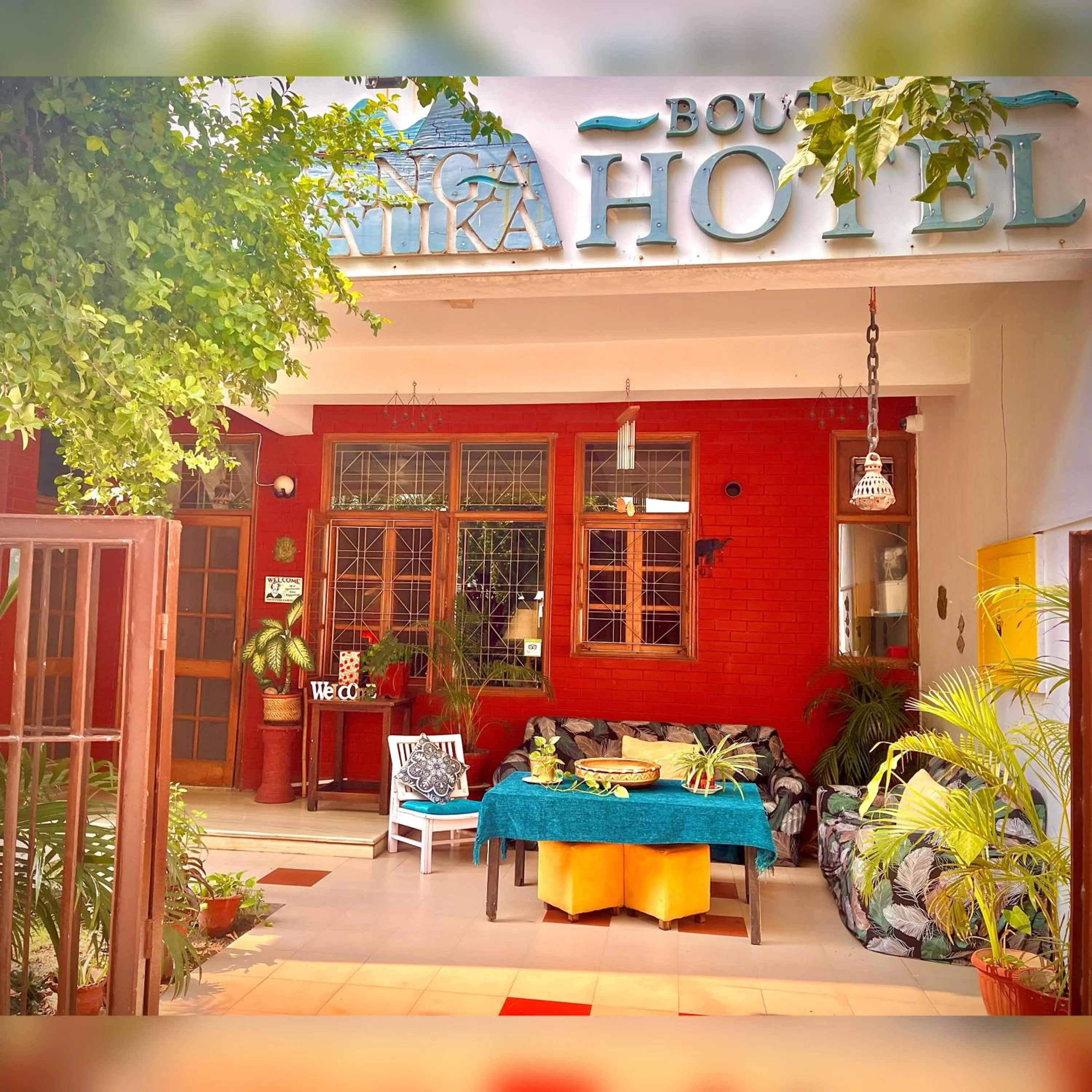 Property building in Ganga Vatika Boutique Hotel, Rishikesh