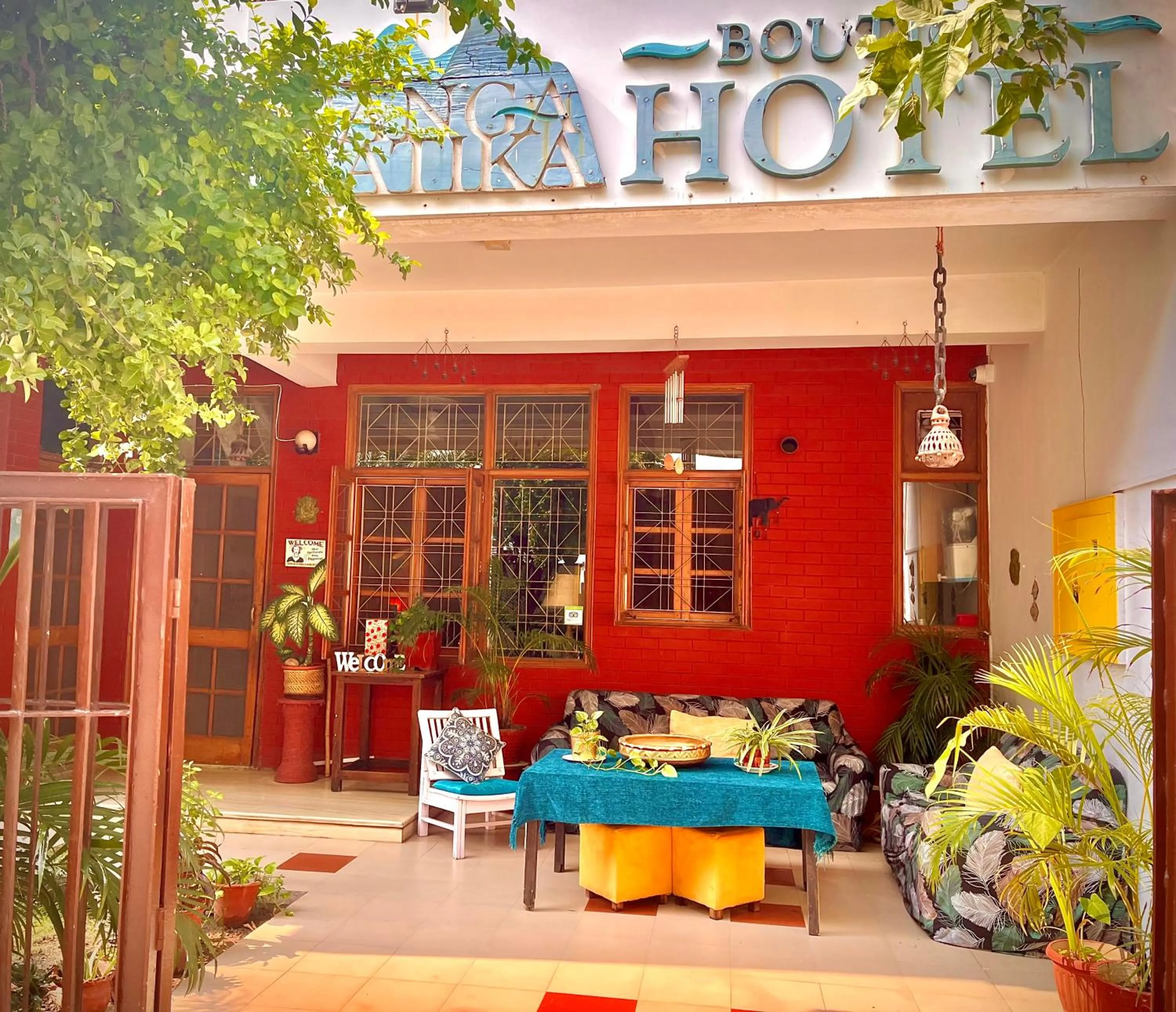 Property building in Ganga Vatika Boutique Hotel, Rishikesh