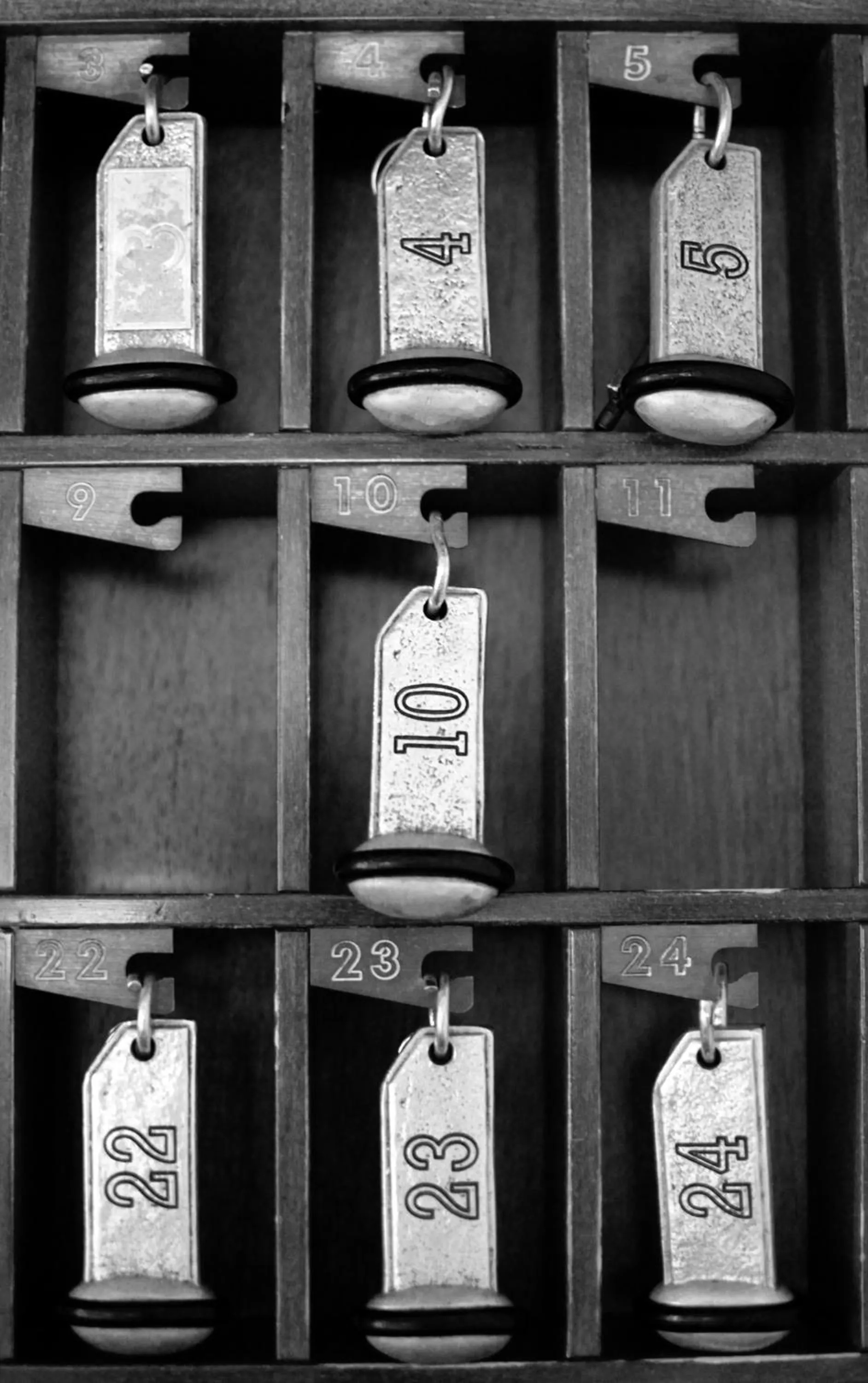 Decorative detail in Albergo Mirella