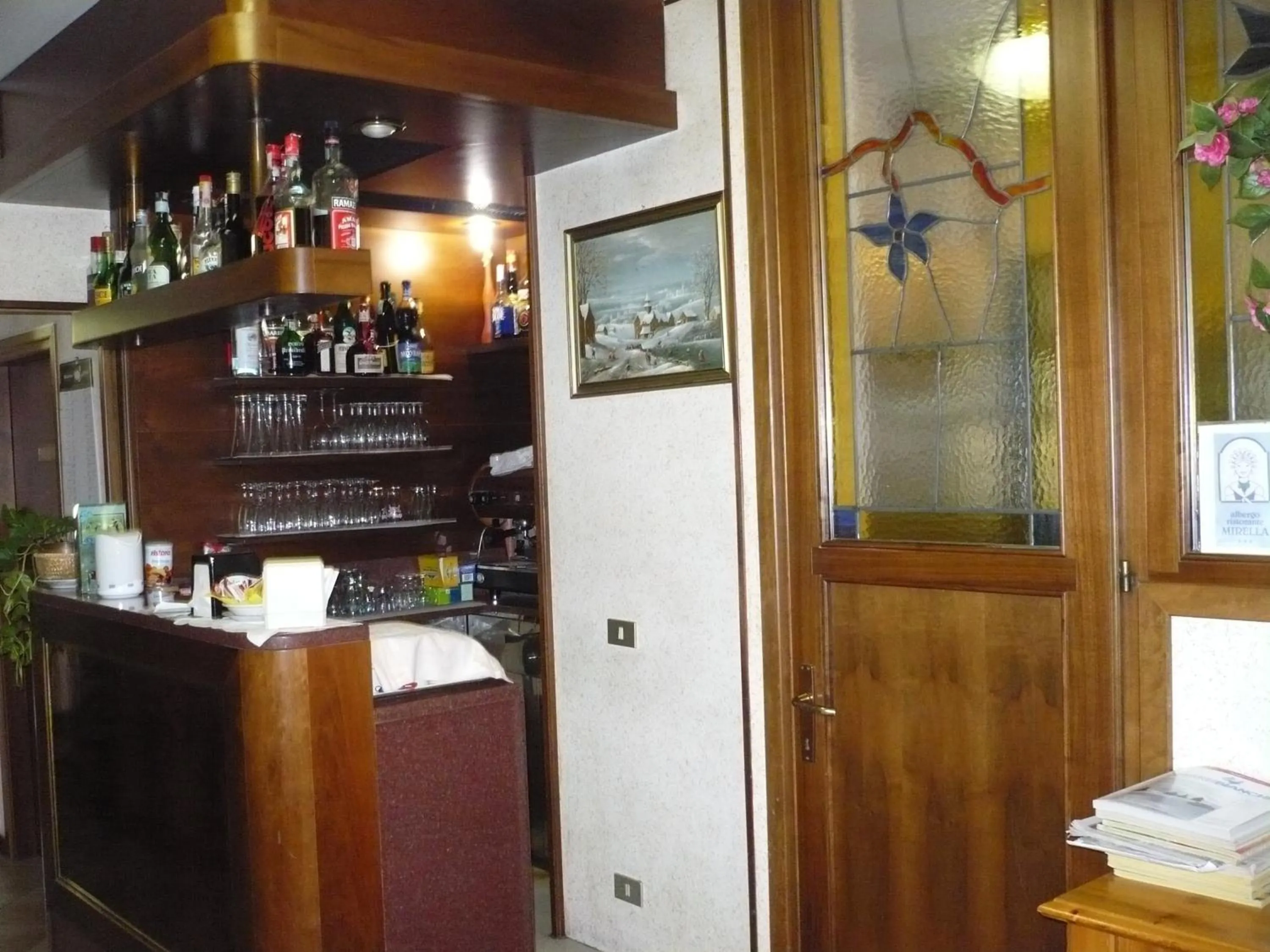 Lounge or bar in Albergo Mirella