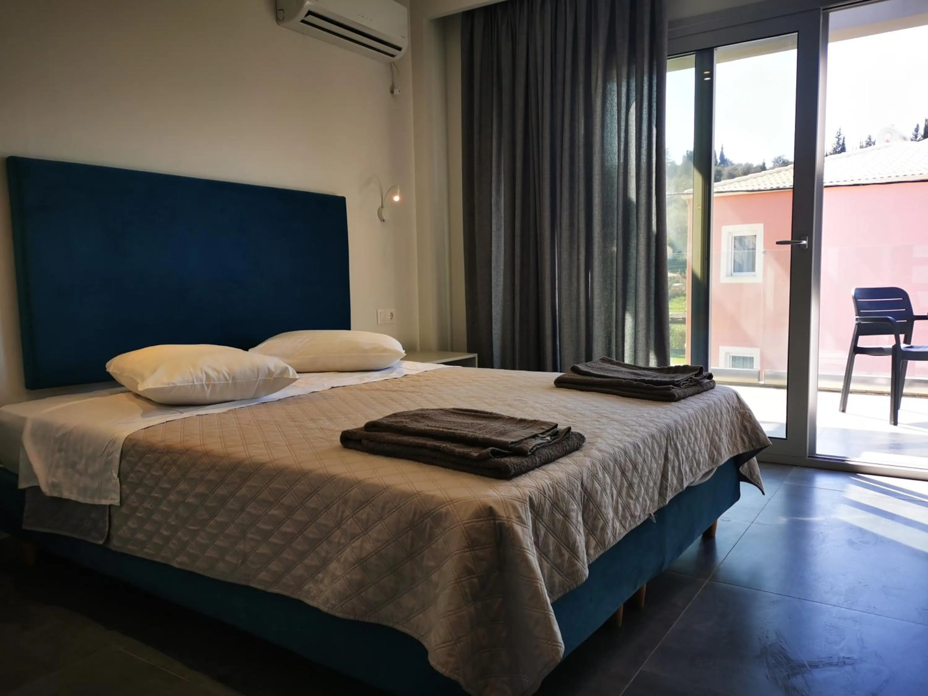 Bedroom in Anemona Beach apartments