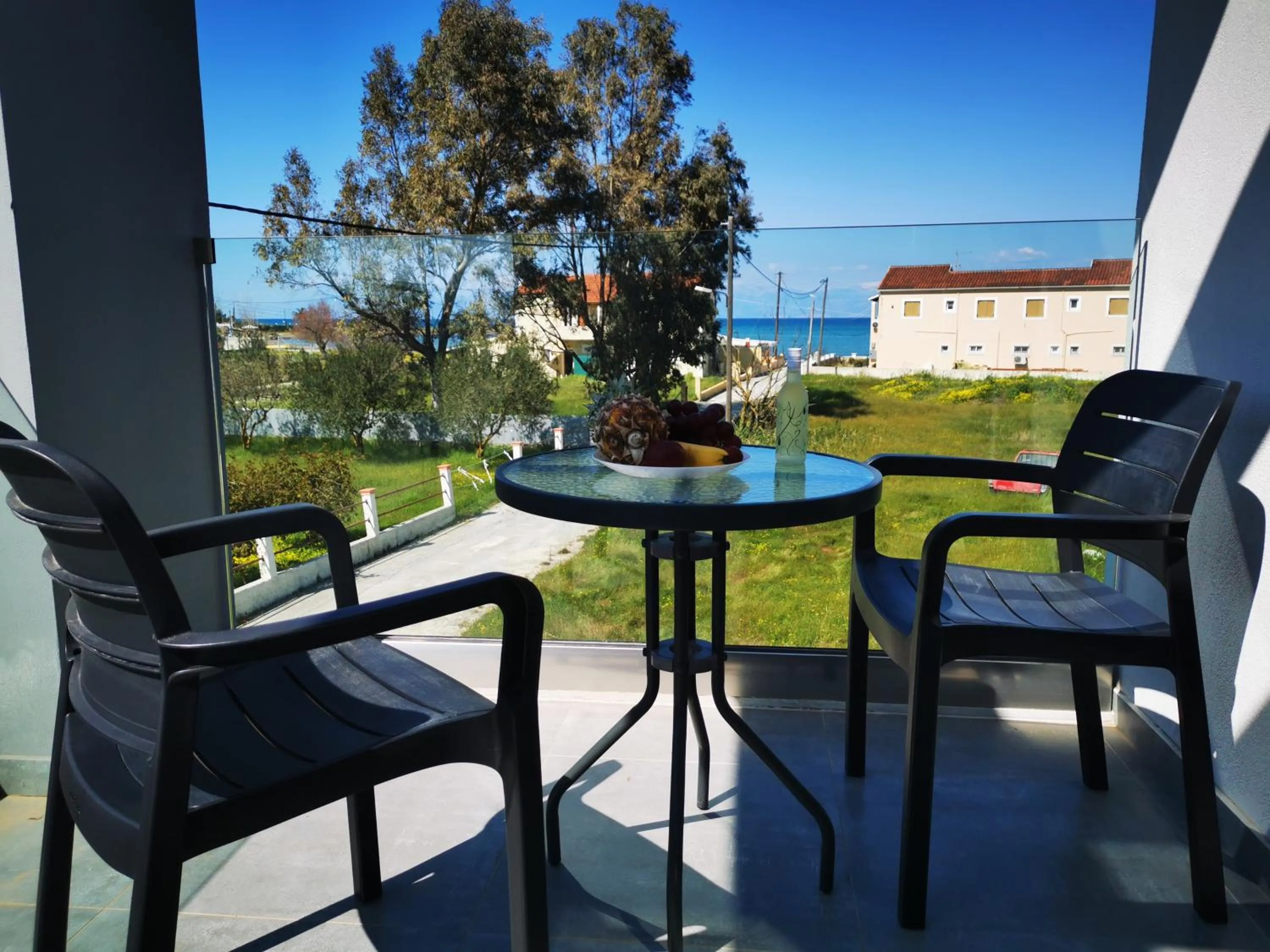 Balcony/Terrace in Anemona Beach apartments
