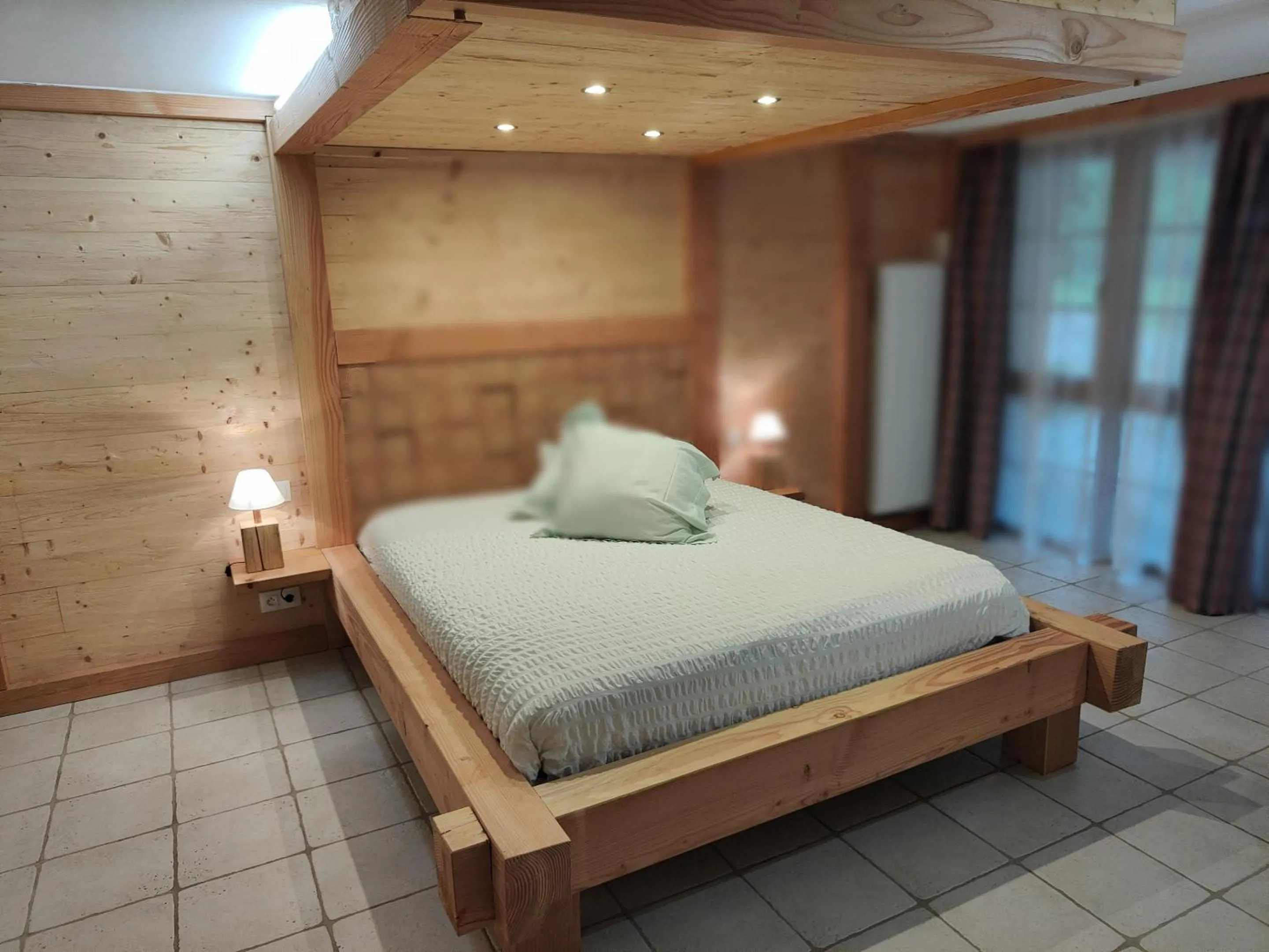 Bedroom, Bed in Maison d'hôtes La Cerisaie