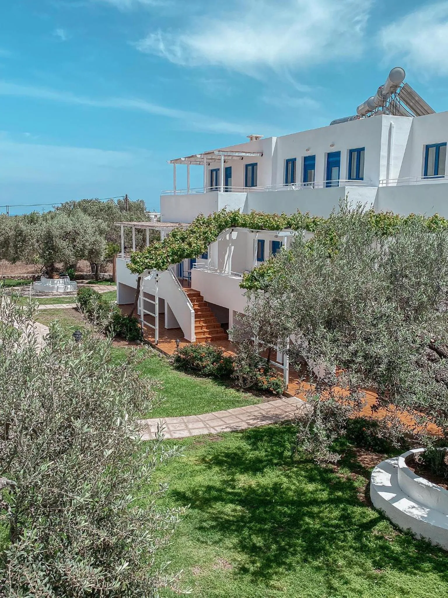 Property building in Lindos Athena