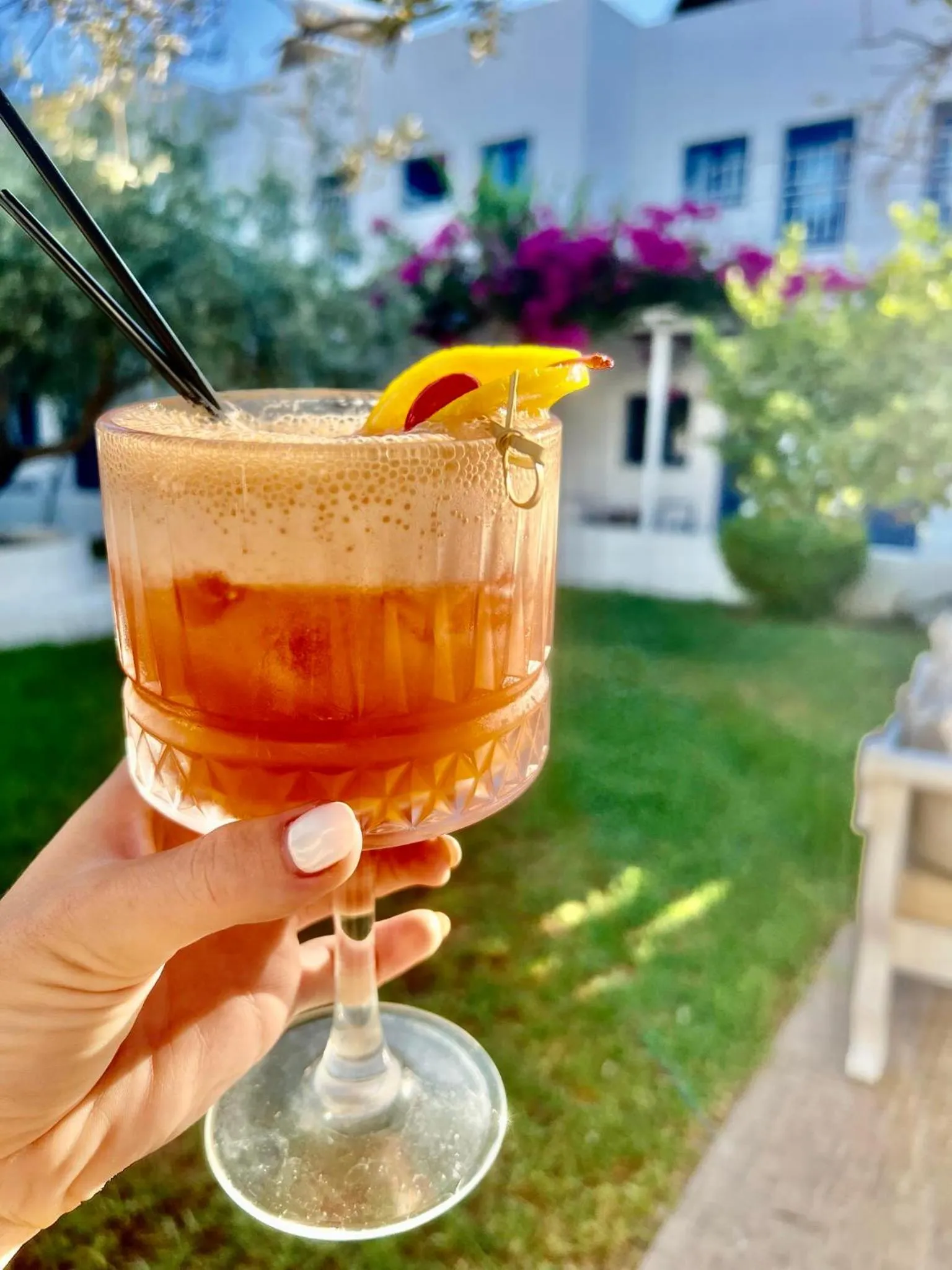 Alcoholic drinks in Lindos Athena