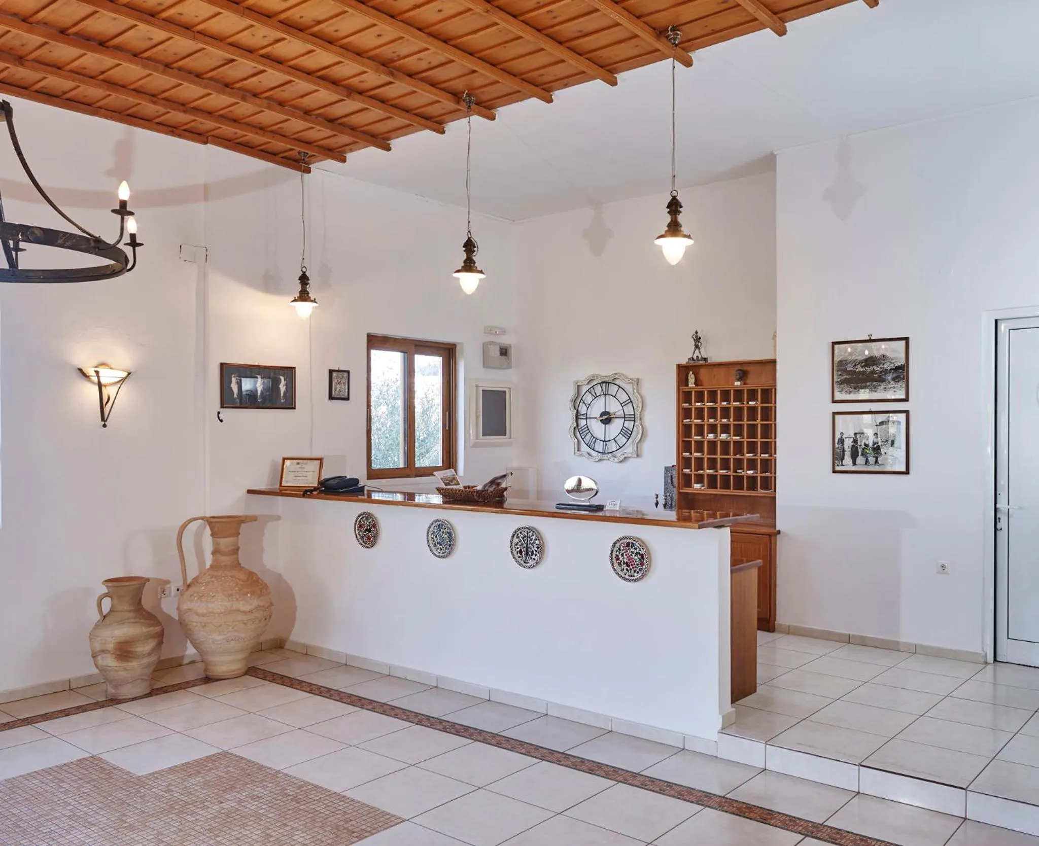Lobby or reception in Lindos Athena