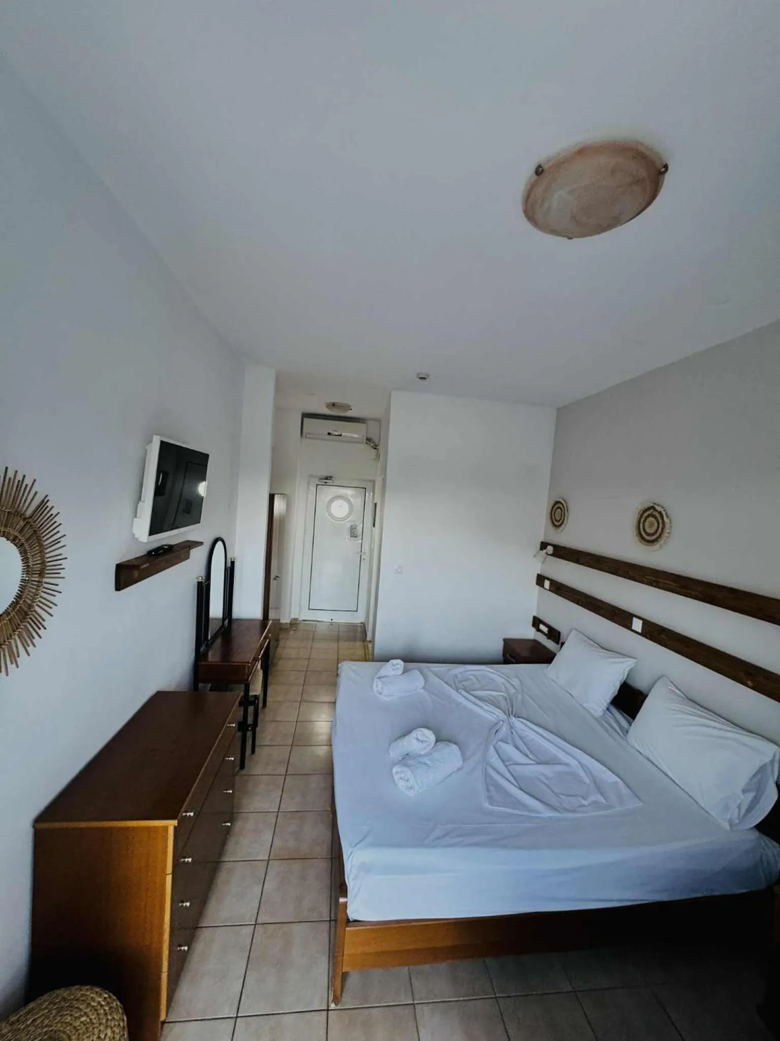 Bedroom, Bed in Lindos Athena