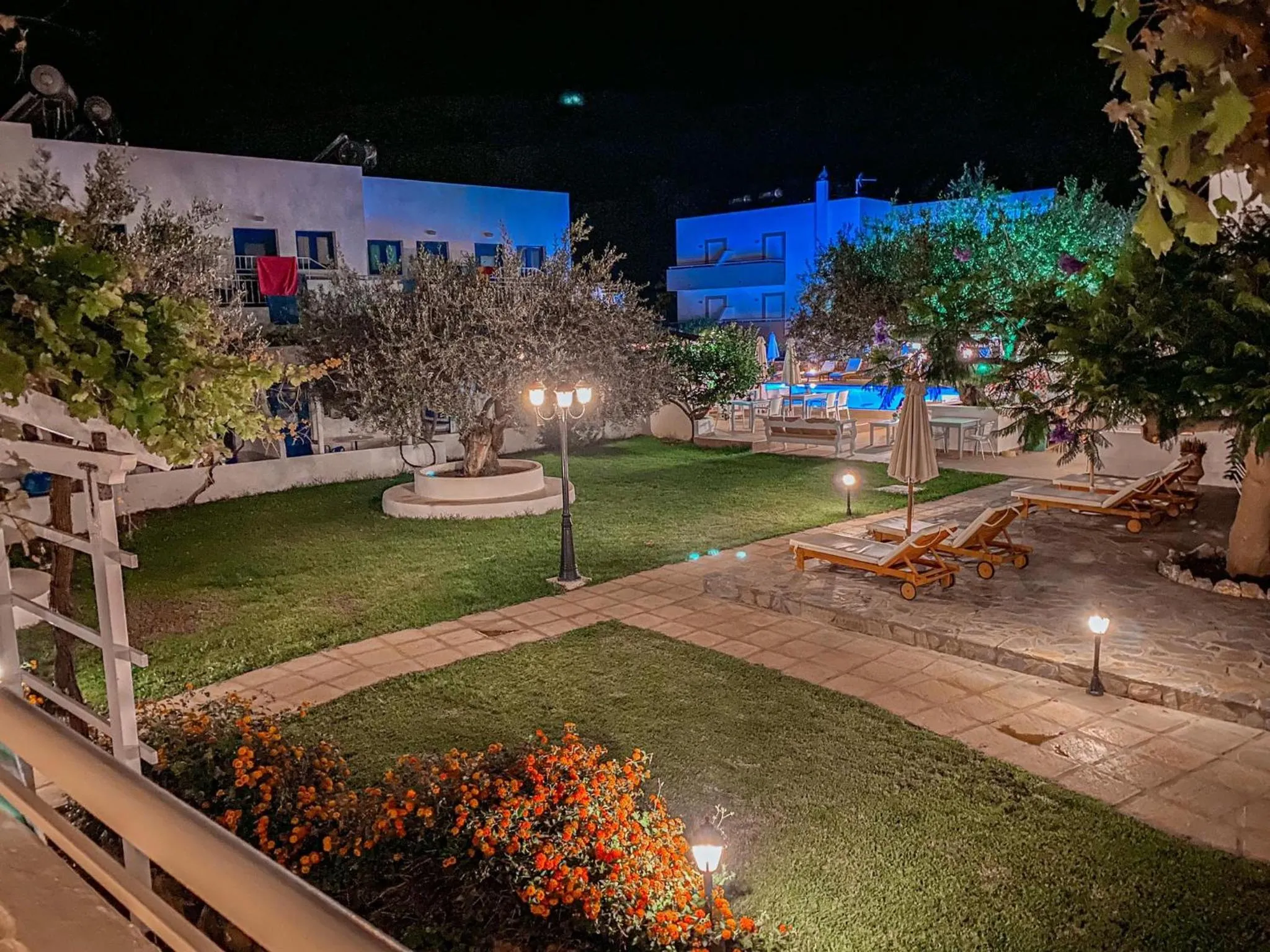 Garden in Lindos Athena