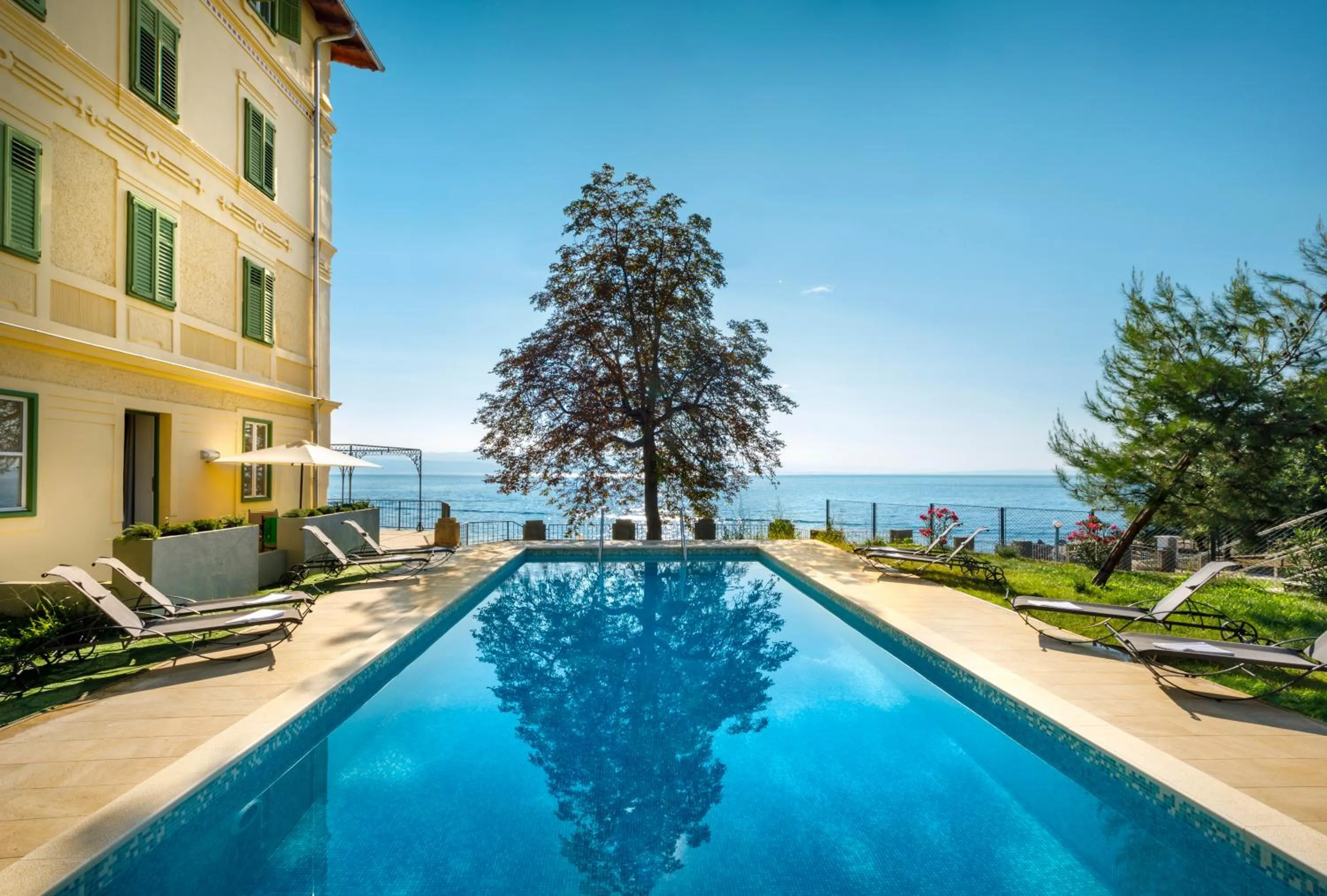 Pool view in Apartments Belvedere - by Liburnia Hotels & Villas