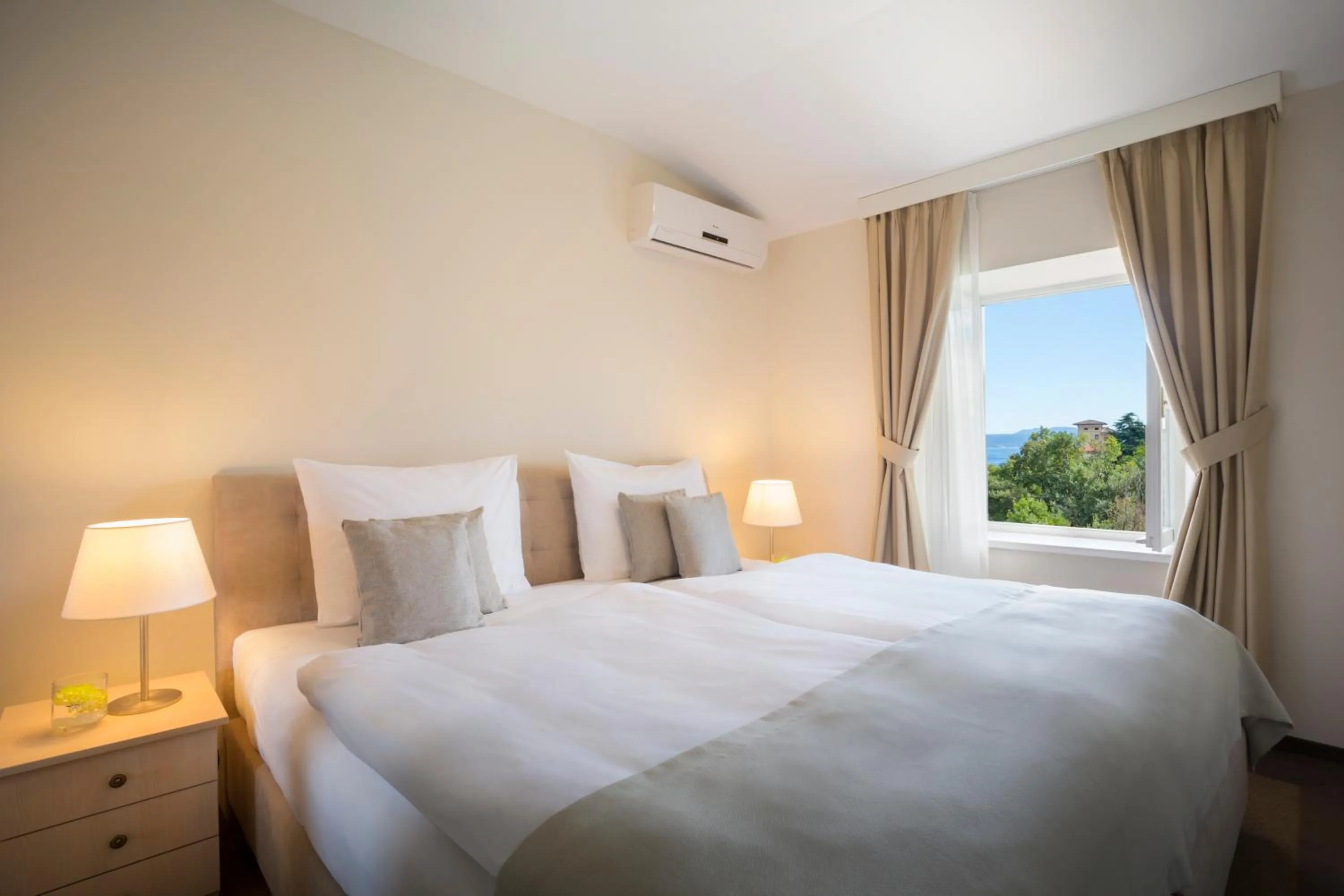 Bedroom, Bed in Apartments Belvedere - by Liburnia Hotels & Villas