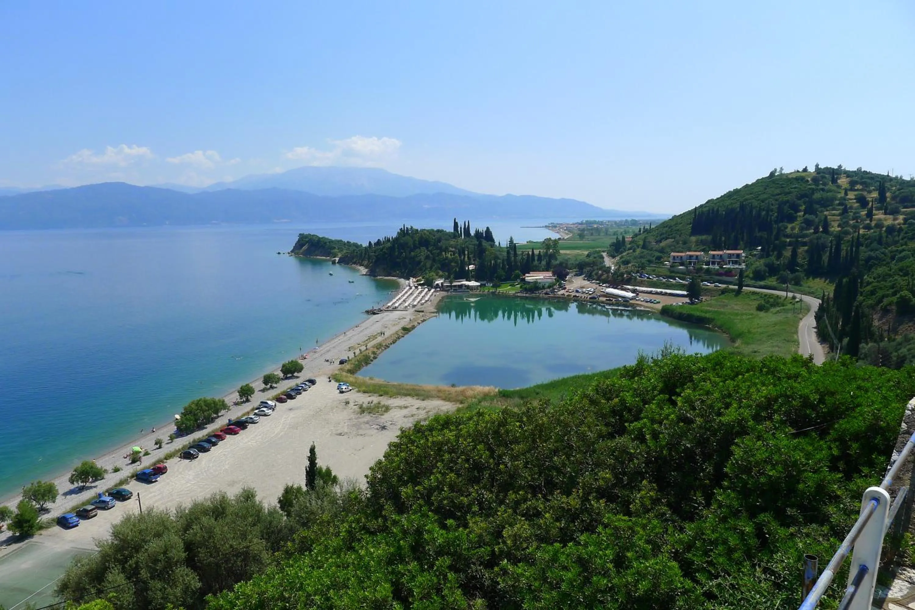 Natural landscape in Cavos Fokidos