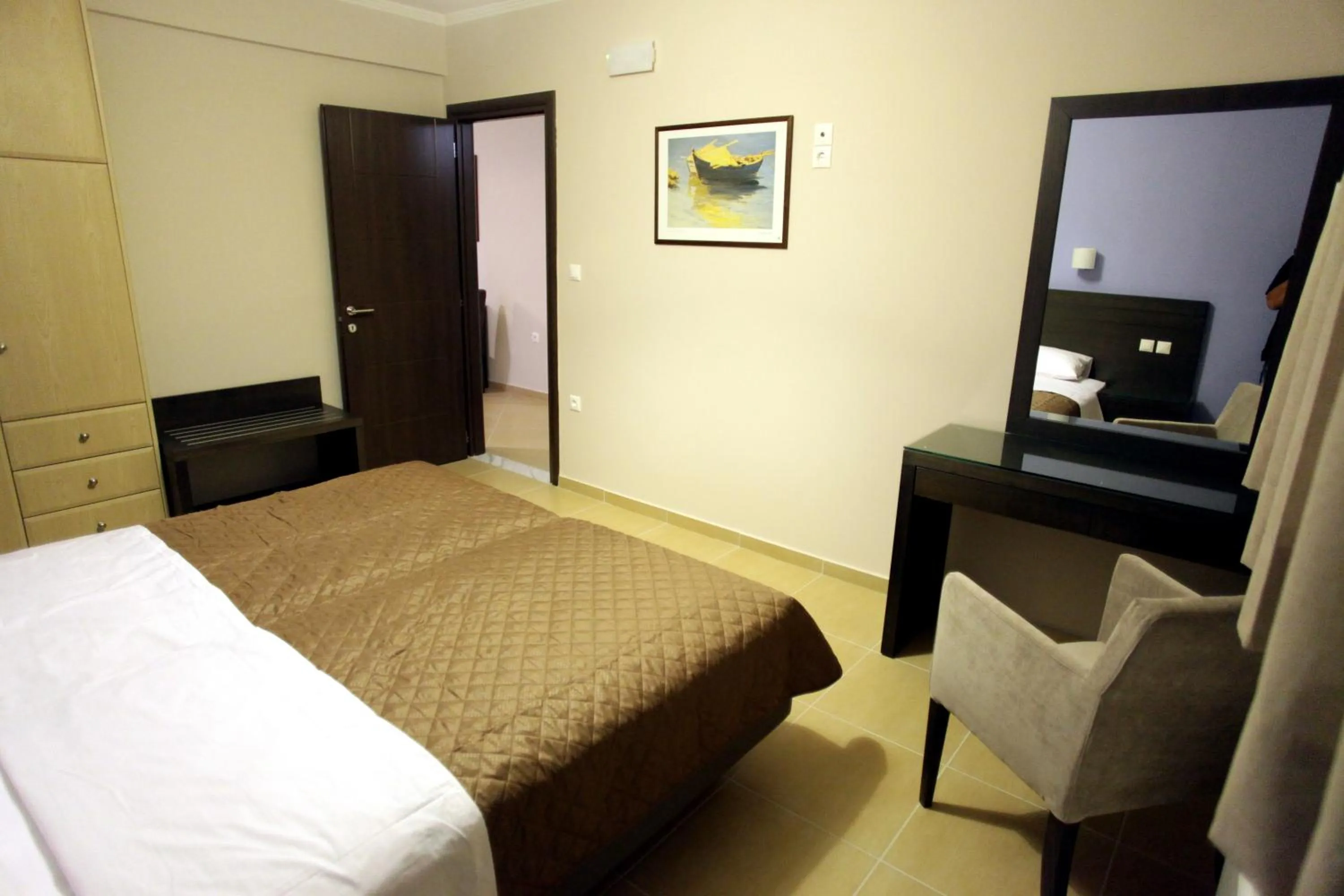 Bed in Cavos Fokidos