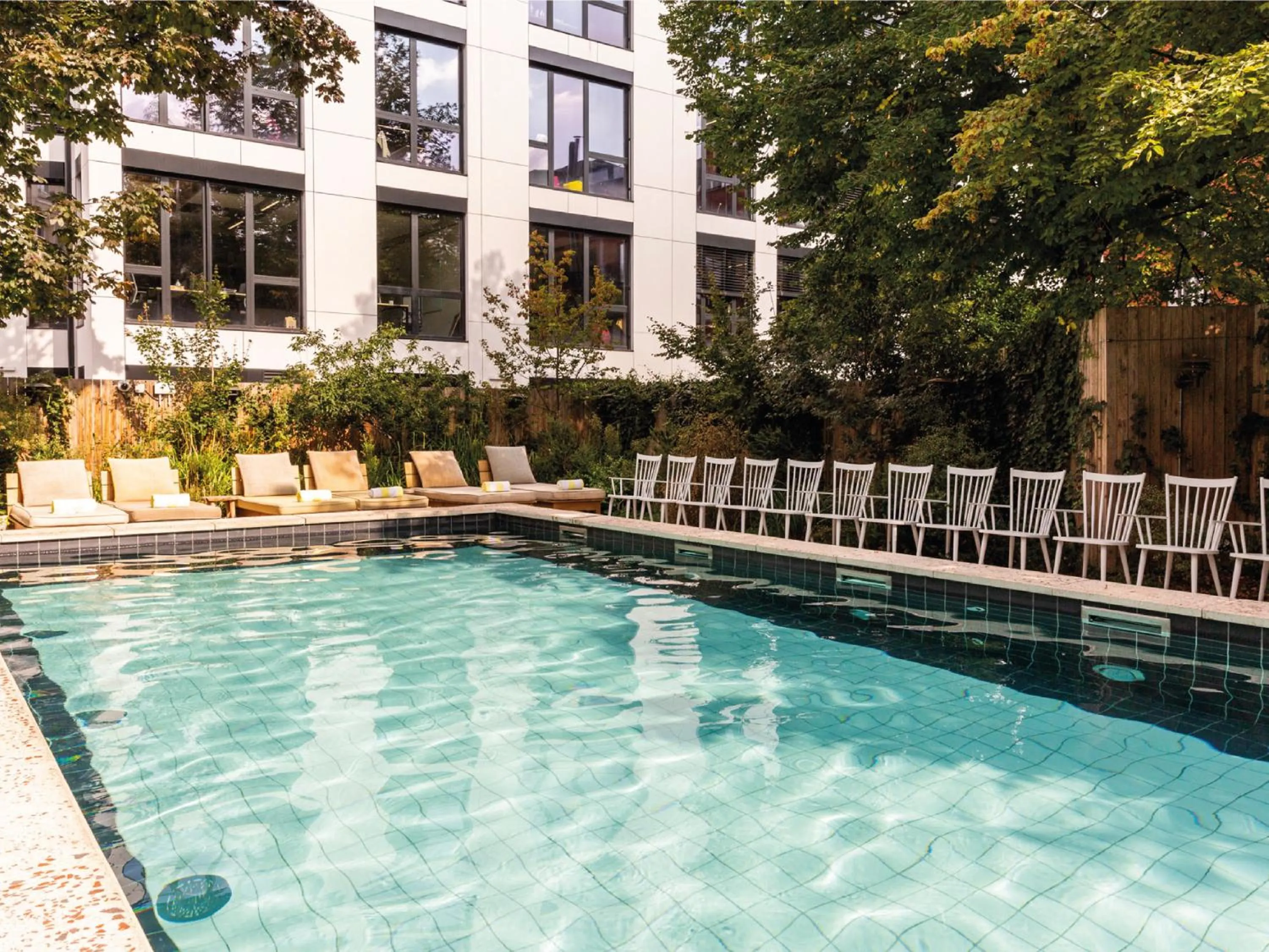 Swimming pool in MOB House