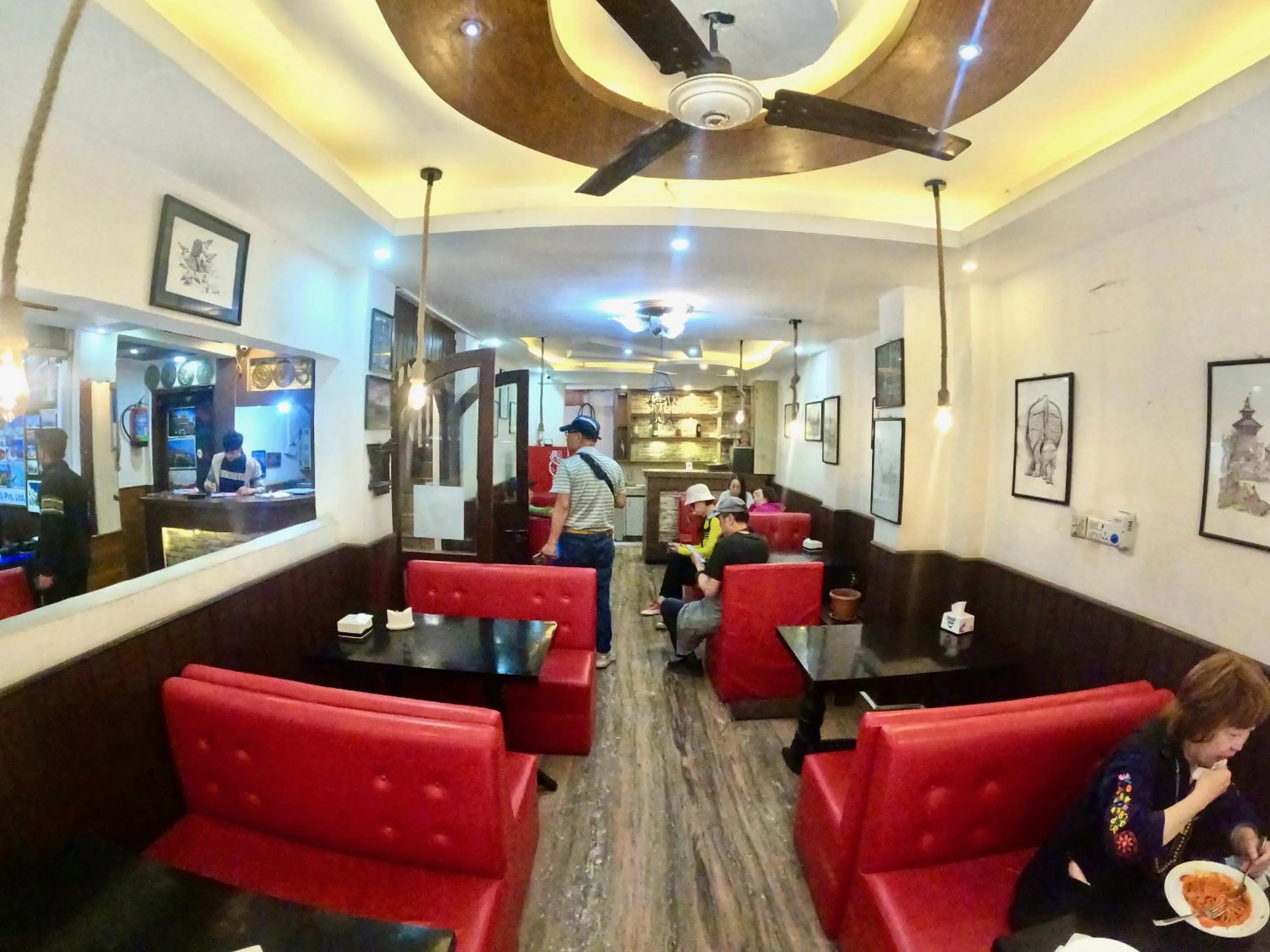 Restaurant/places to eat in Hotel Lily kathmandu