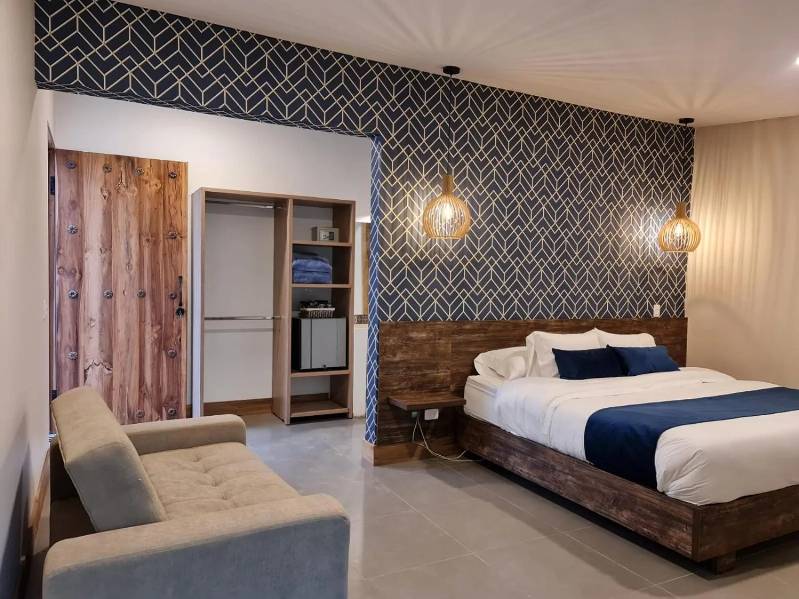 Bed in Casa Hotel Bremen