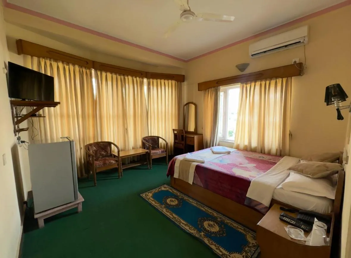 Bed in Green Tara Hotel