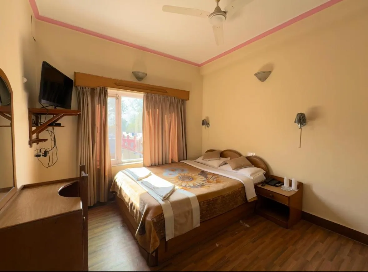 Bed in Green Tara Hotel