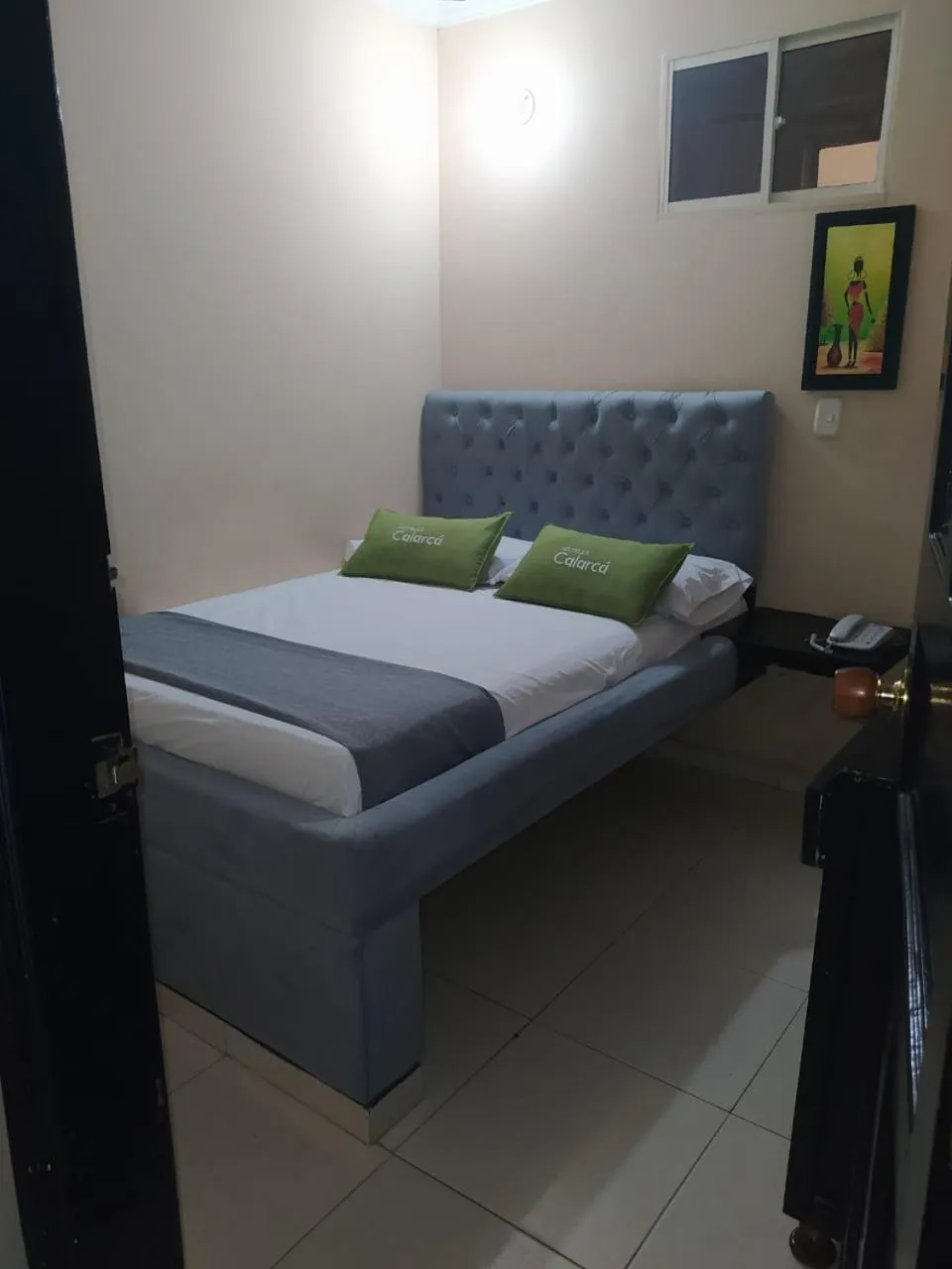 Bed in Hotel Calarca N2