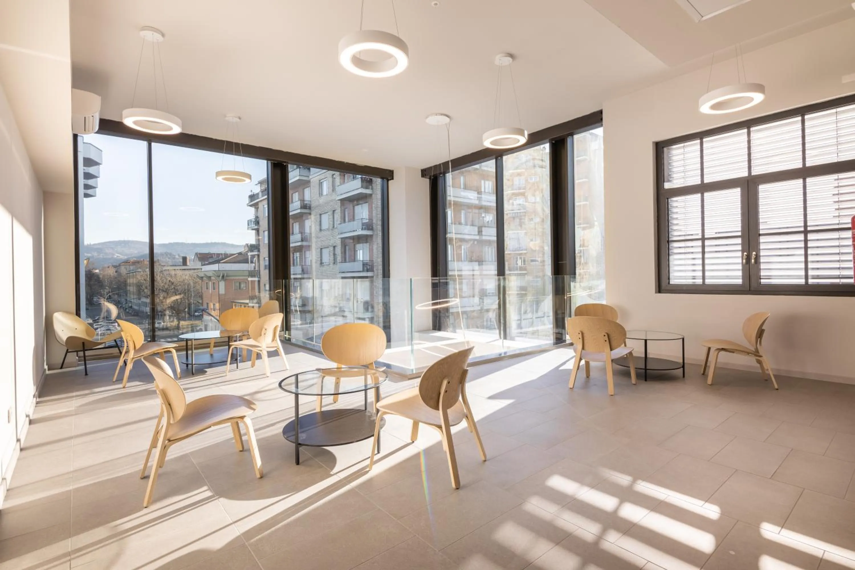 Seating area in Camplus Regio Parco