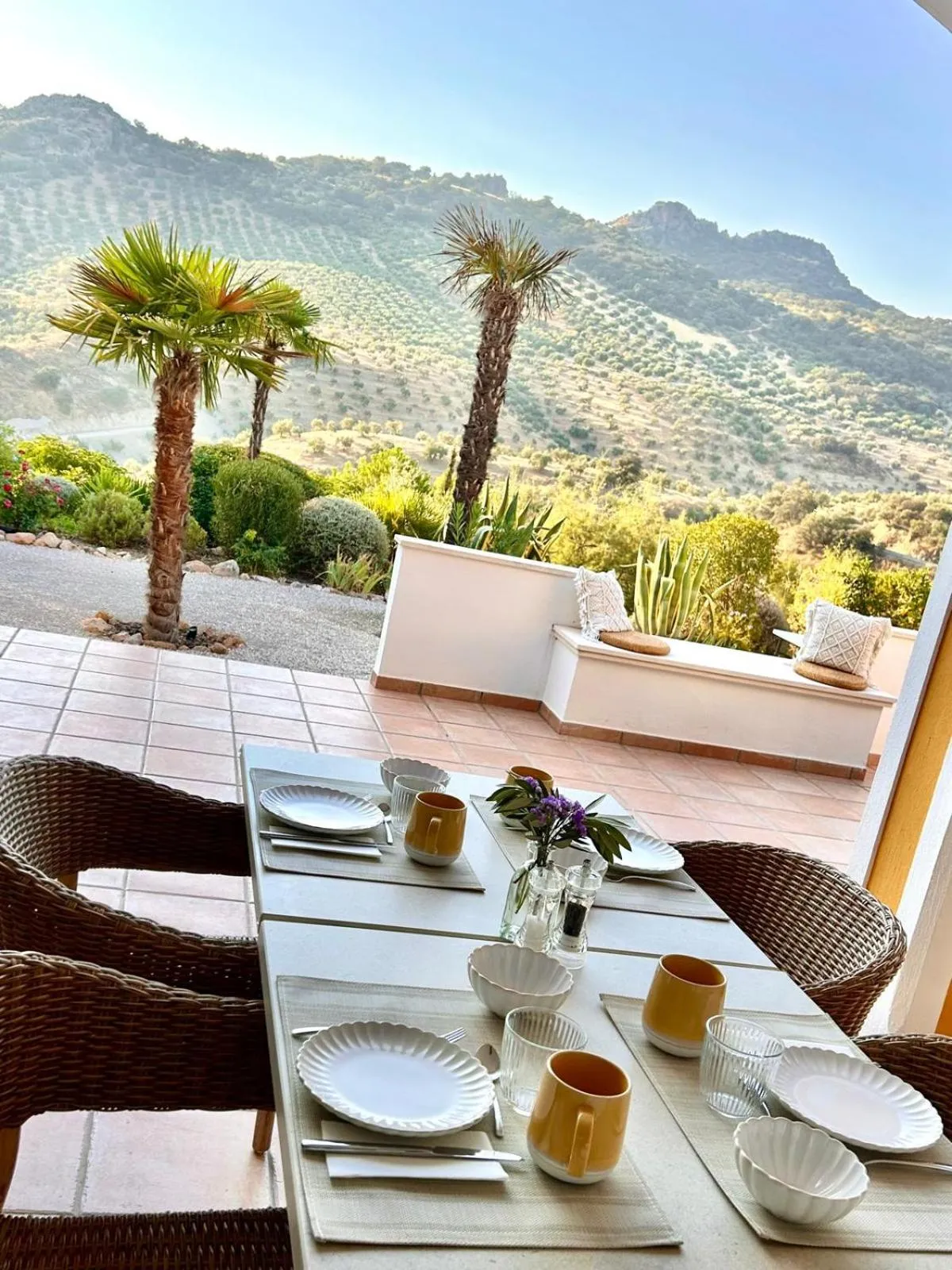 Natural landscape in Hacienda el Tarajal