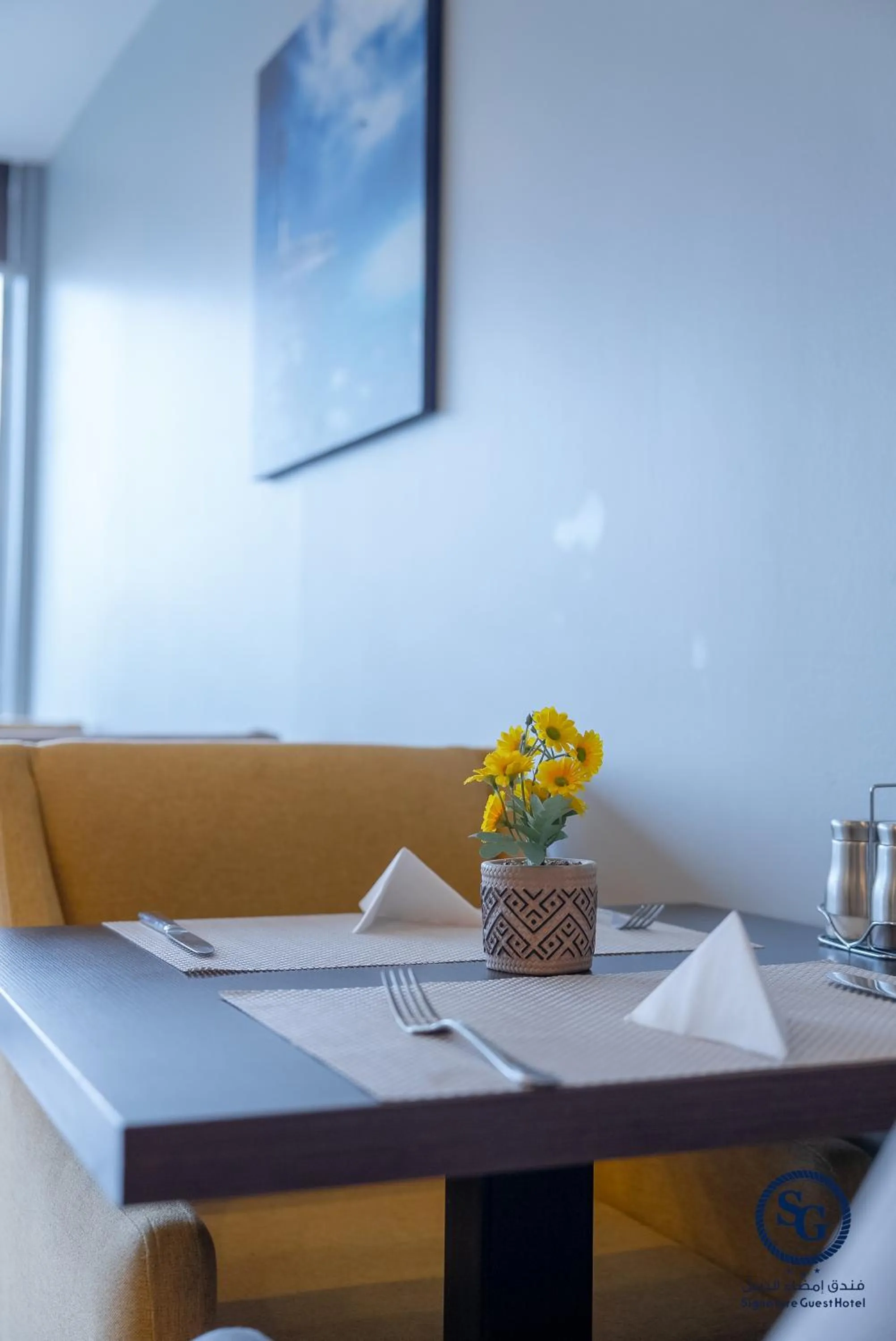 kitchen in Signature Guest Hotel فندق إمضاء النزيل الفندقية