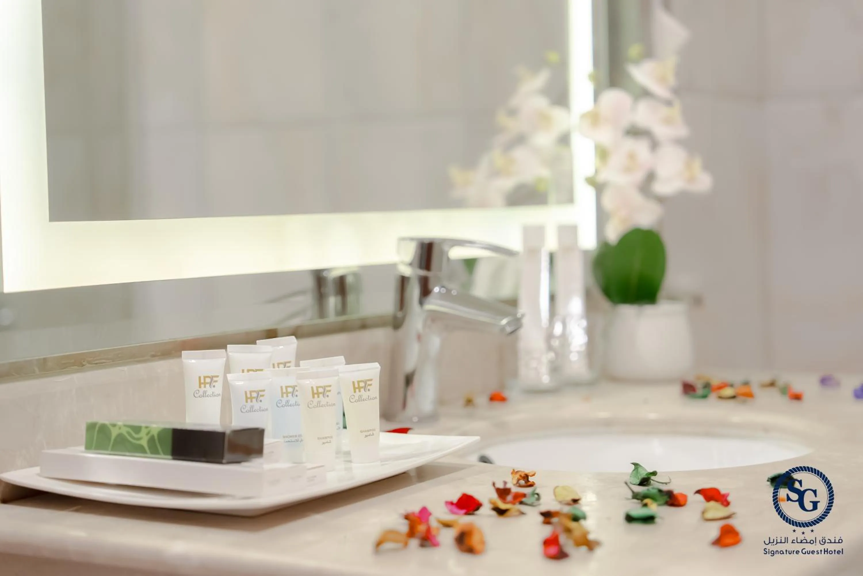 Bathroom in Signature Guest Hotel فندق إمضاء النزيل الفندقية