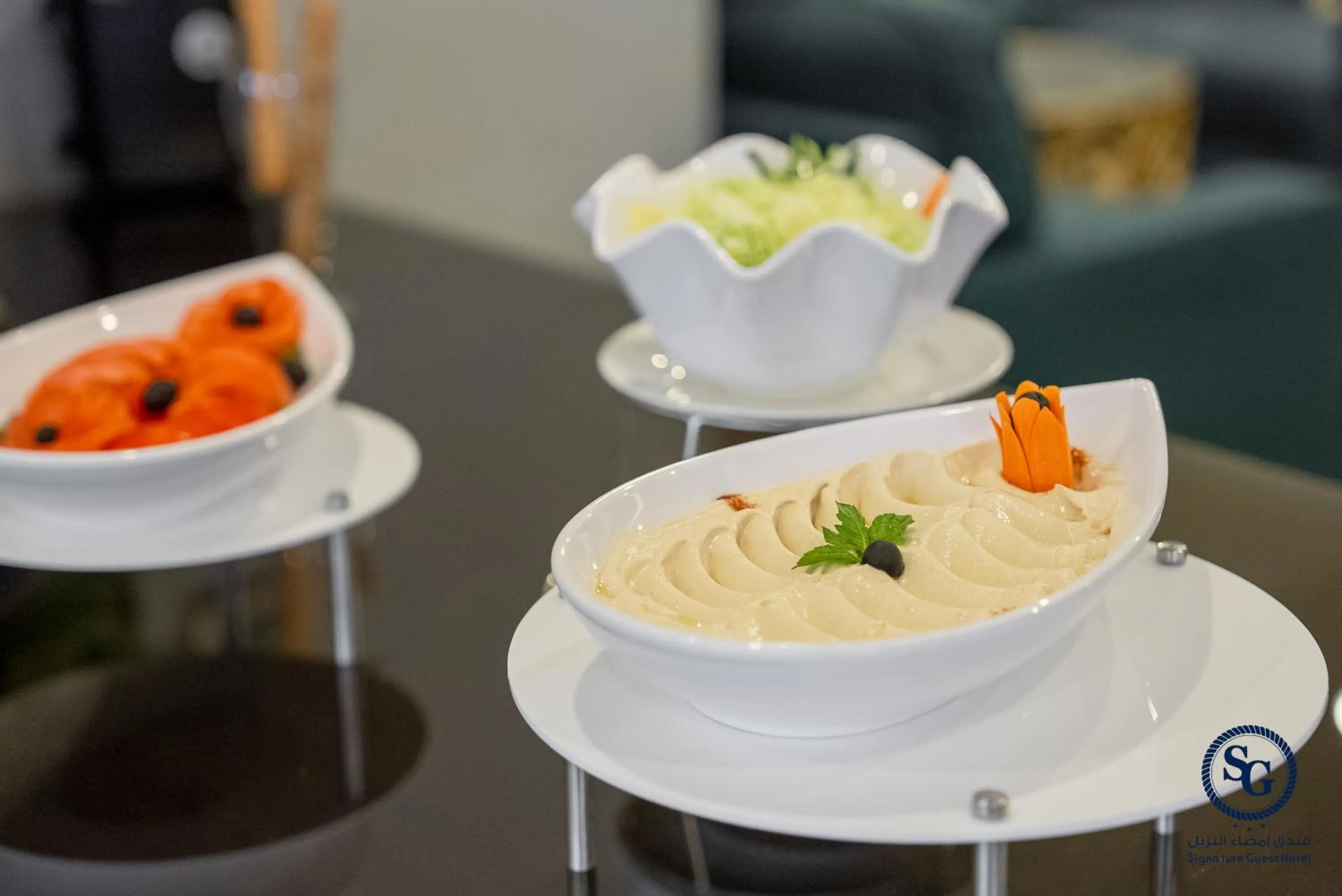 Breakfast in Signature Guest Hotel فندق إمضاء النزيل الفندقية