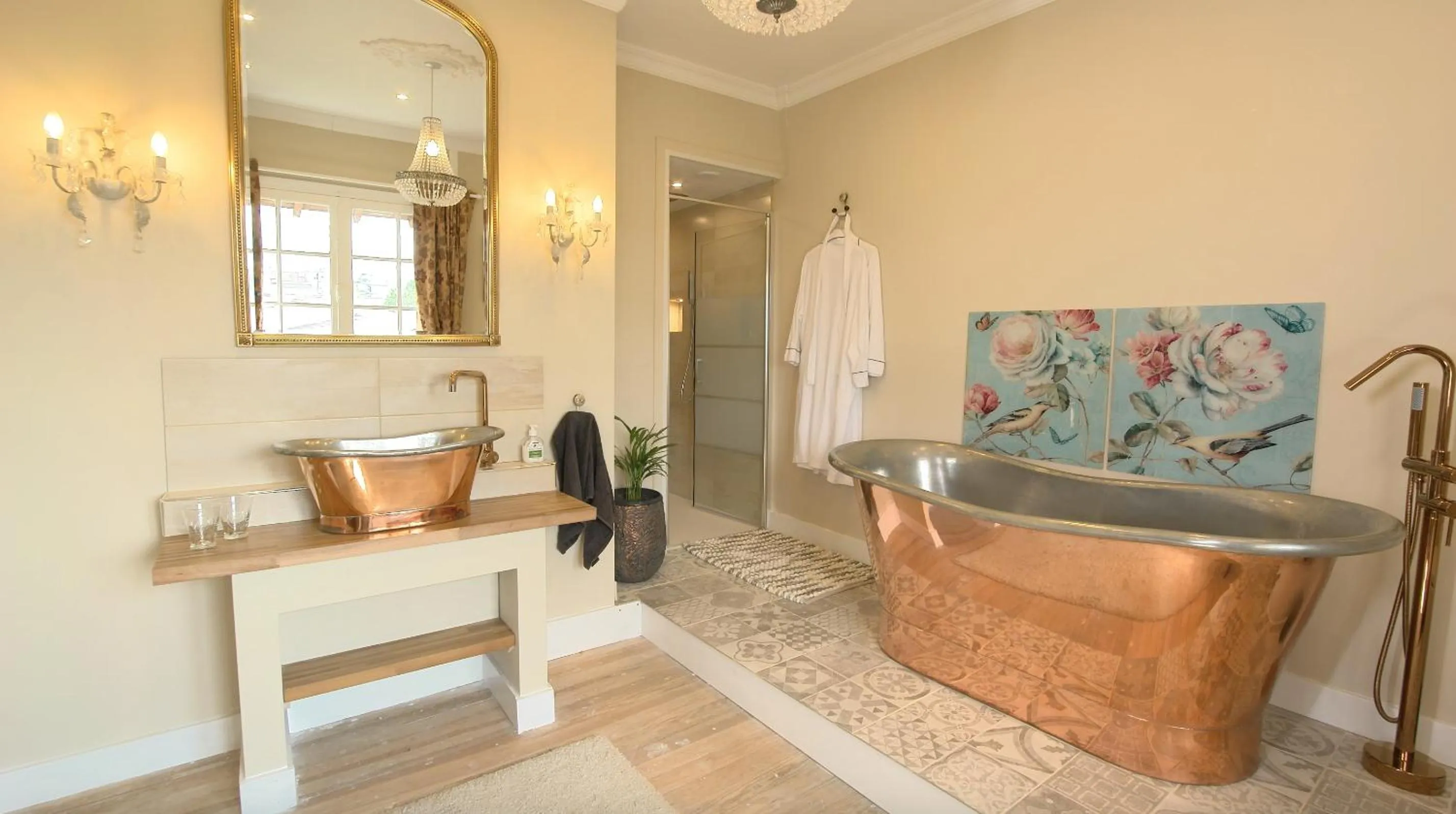 Shower in R & R BERGERAC