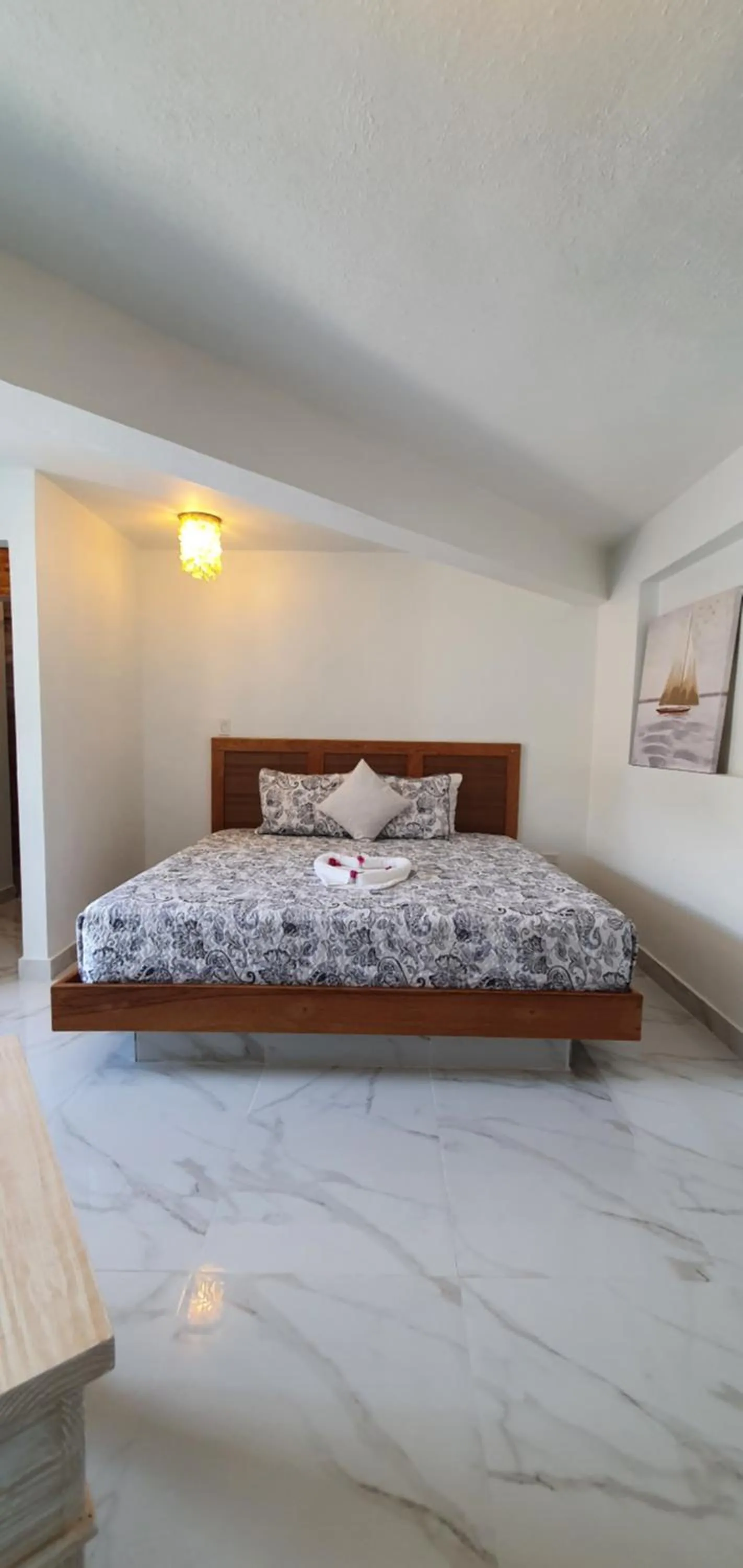 Bed in Tritón Hotel Boutique & Restaurant