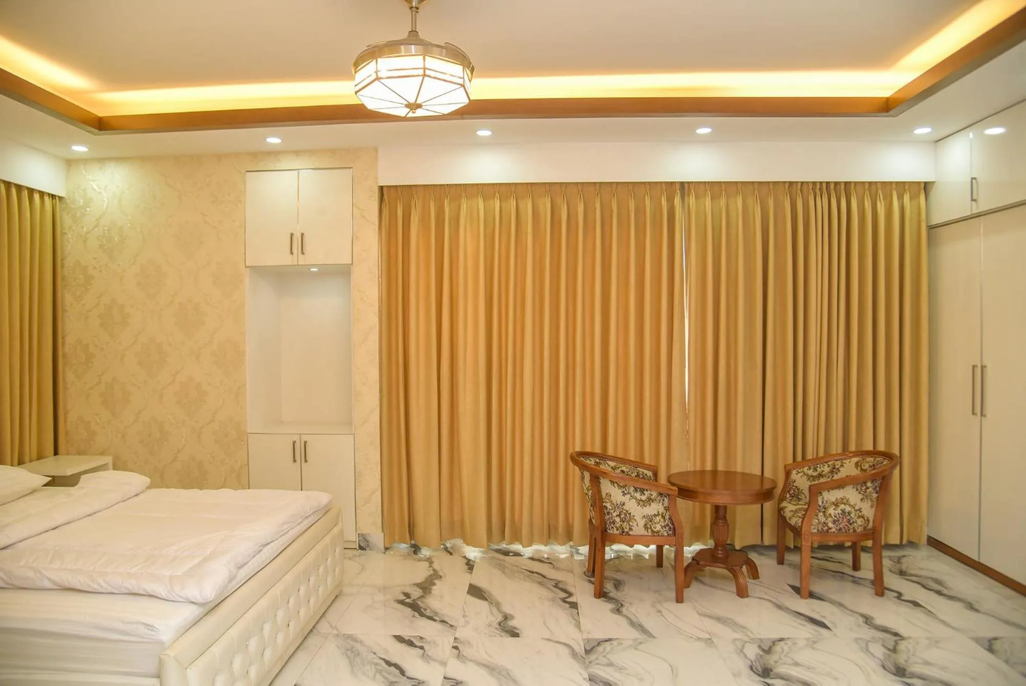 Bed in The Castle Inn