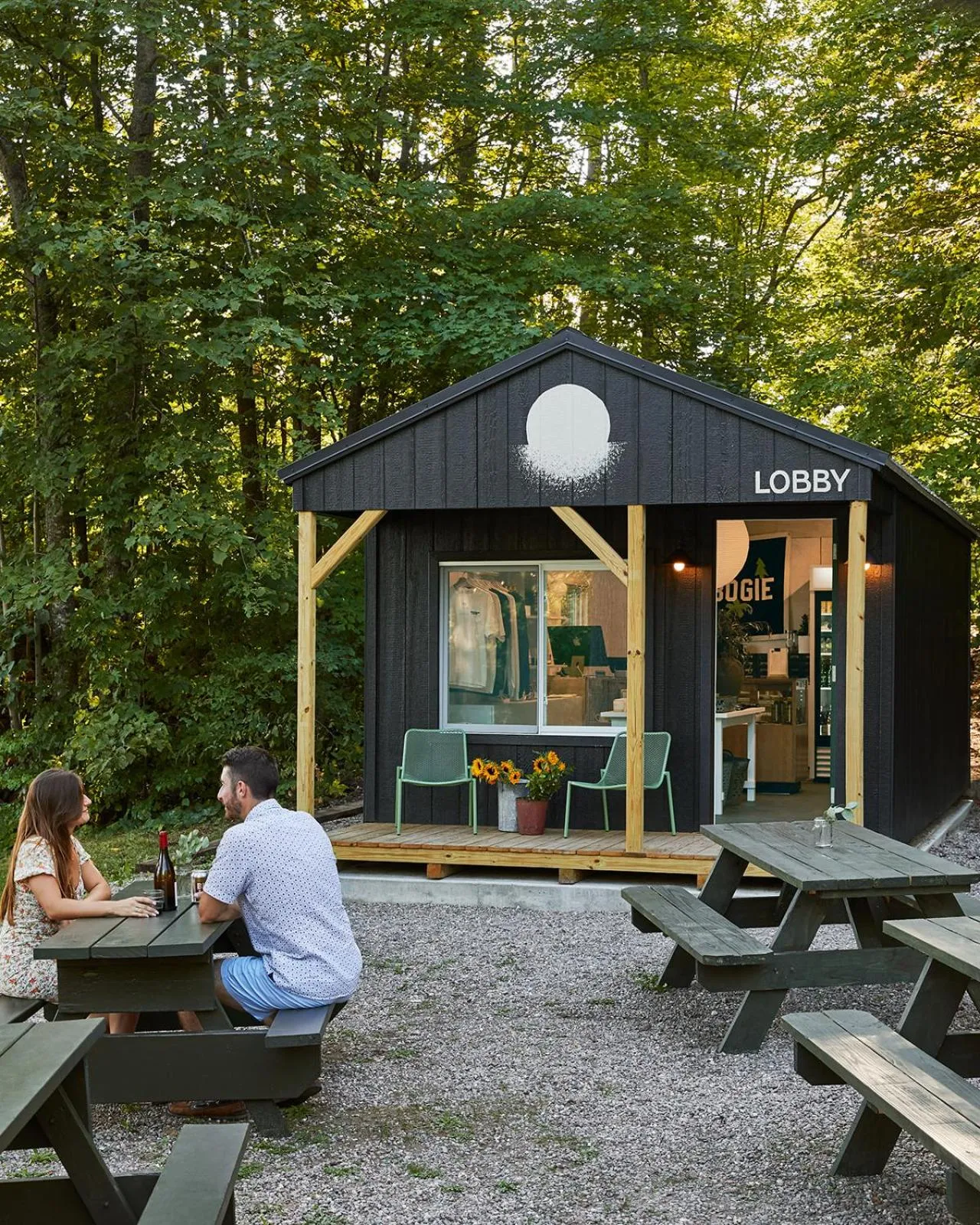 Patio in Somewhere Inn Calabogie
