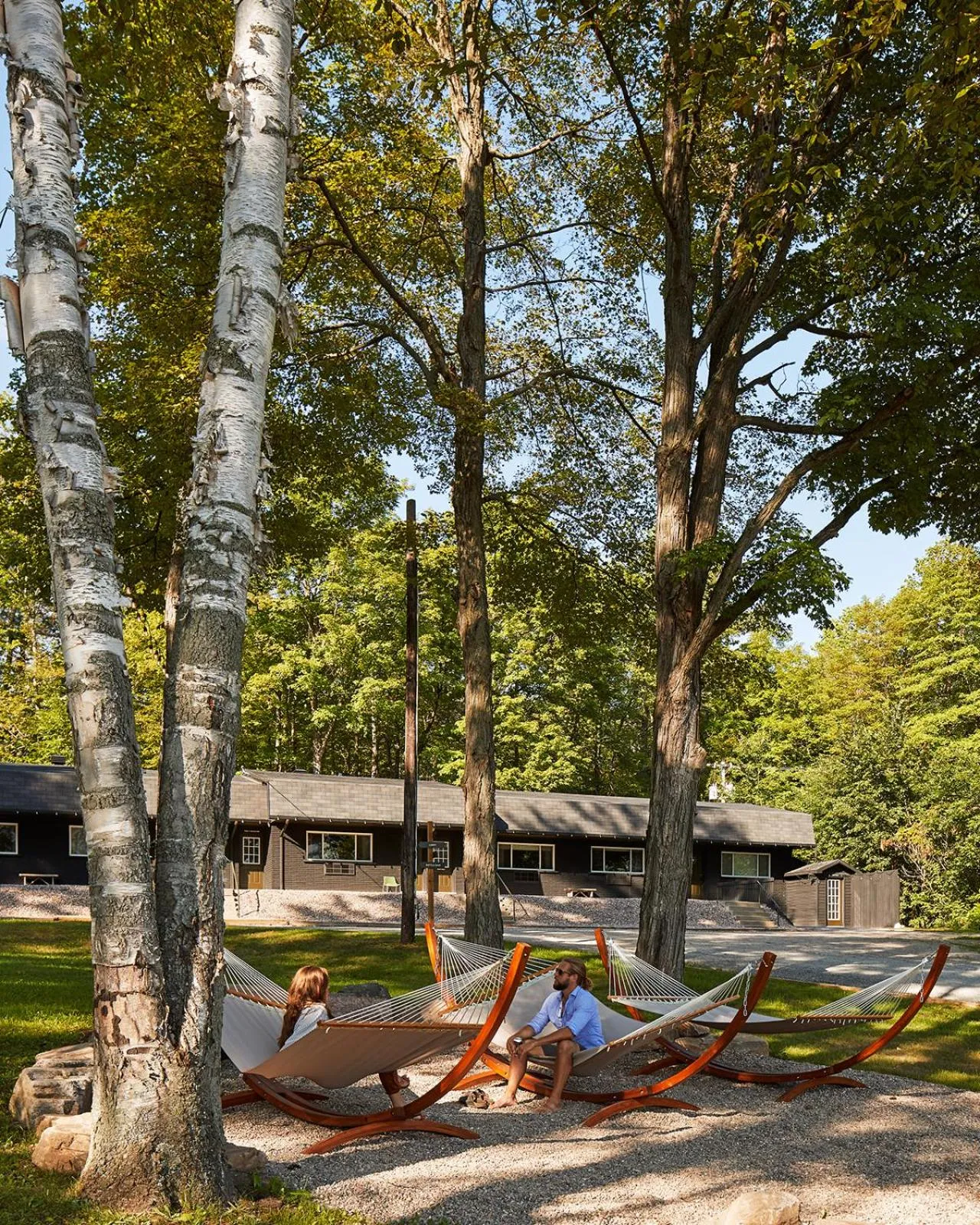 Patio in Somewhere Inn Calabogie