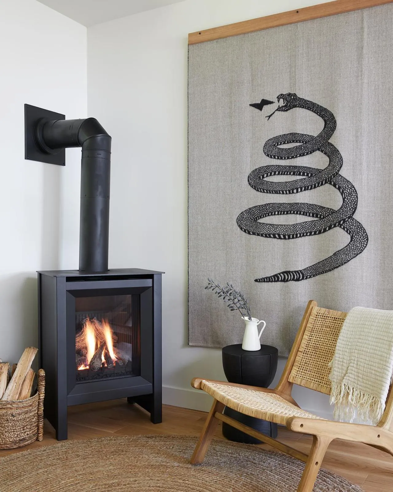 Seating area in Somewhere Inn Calabogie
