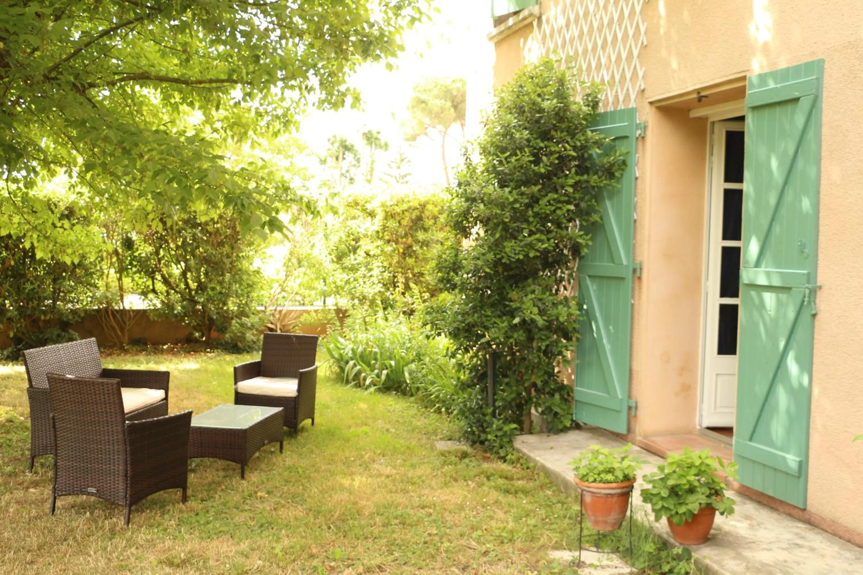 Patio in La Closerie de l'Autan