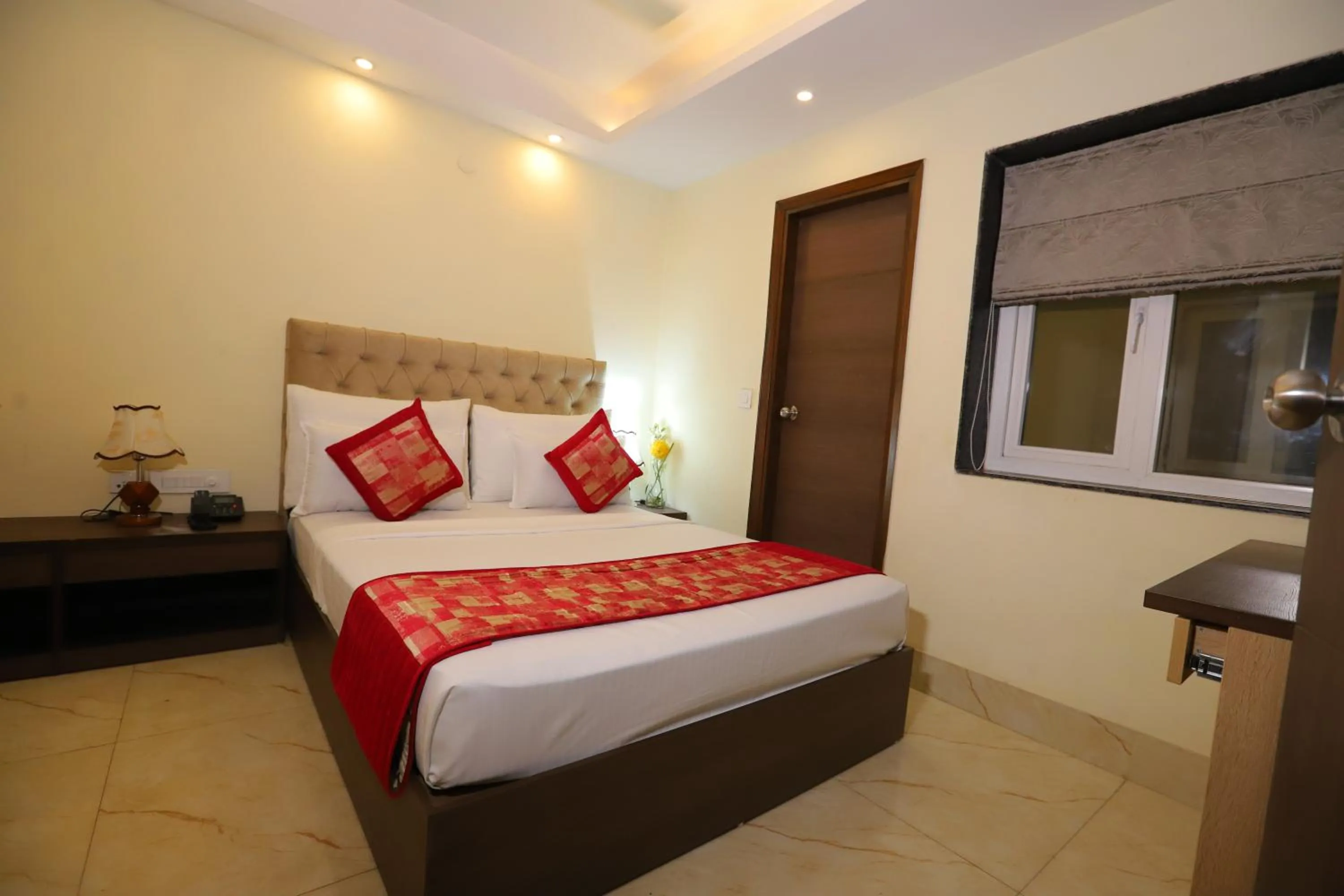 Bed in Hotel Mayur Assam - New Delhi Railway Station