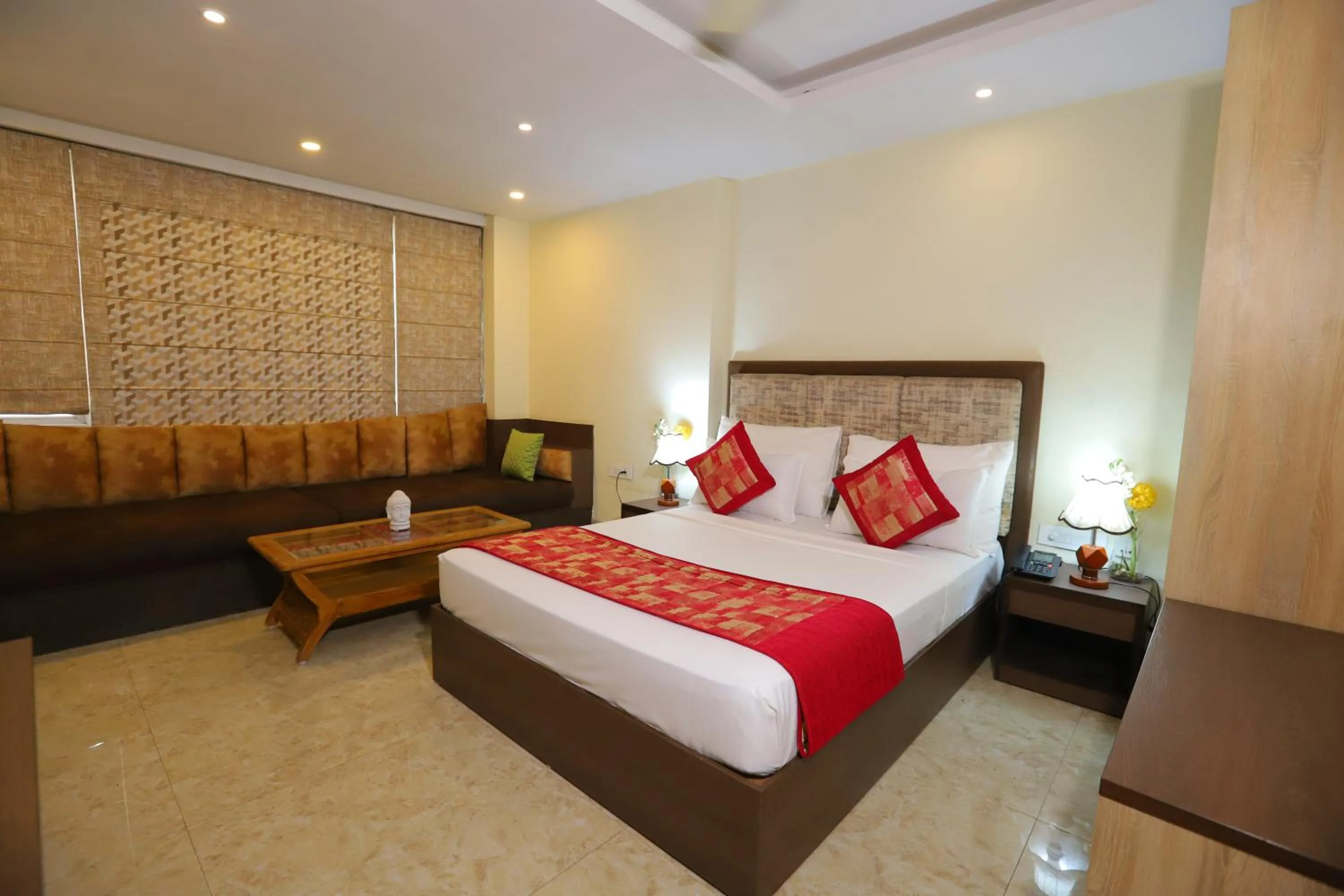 Photo of the whole room in Hotel Mayur Assam - New Delhi Railway Station