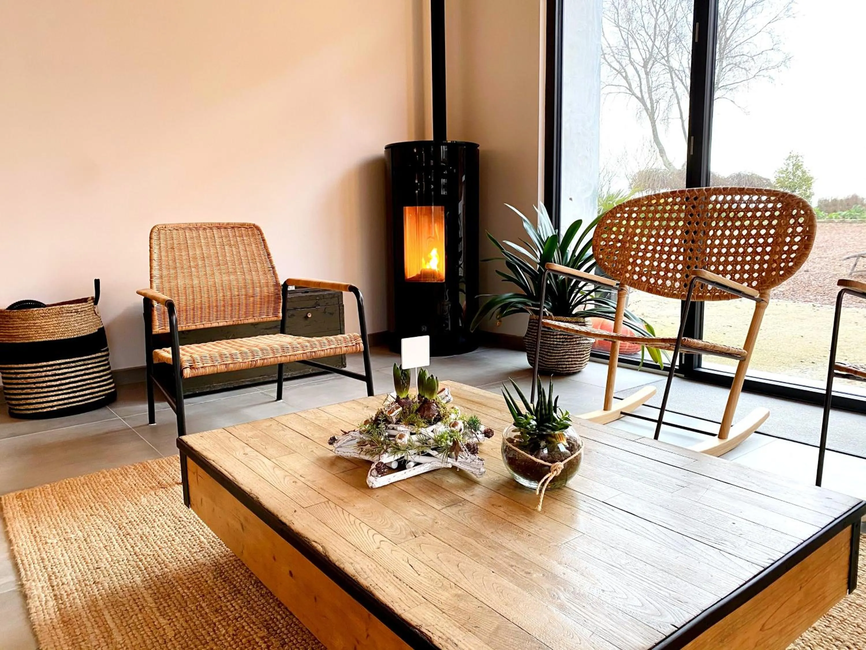 Living room in Aux 2 girouettes