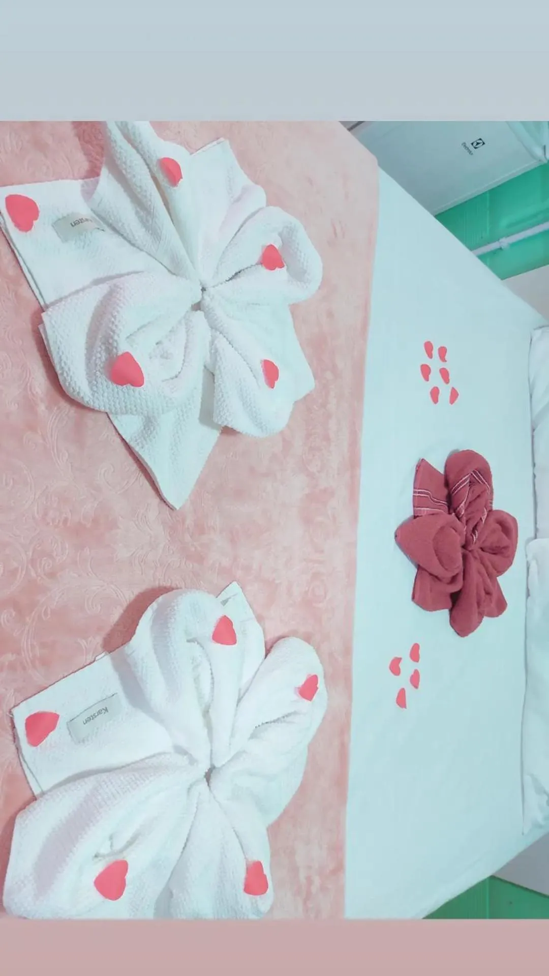 Bed in Pousada Helena