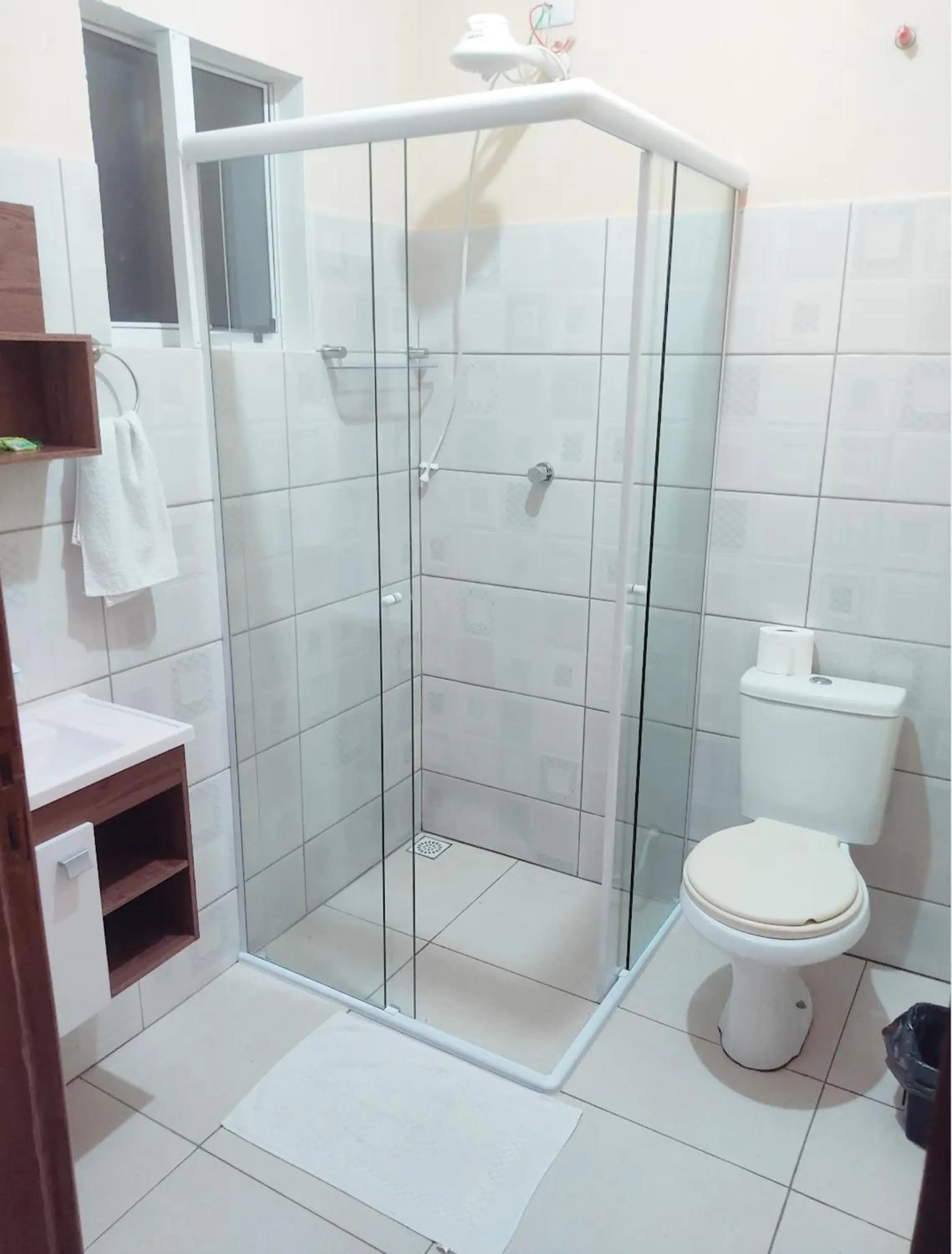 Shower in Pousada Helena