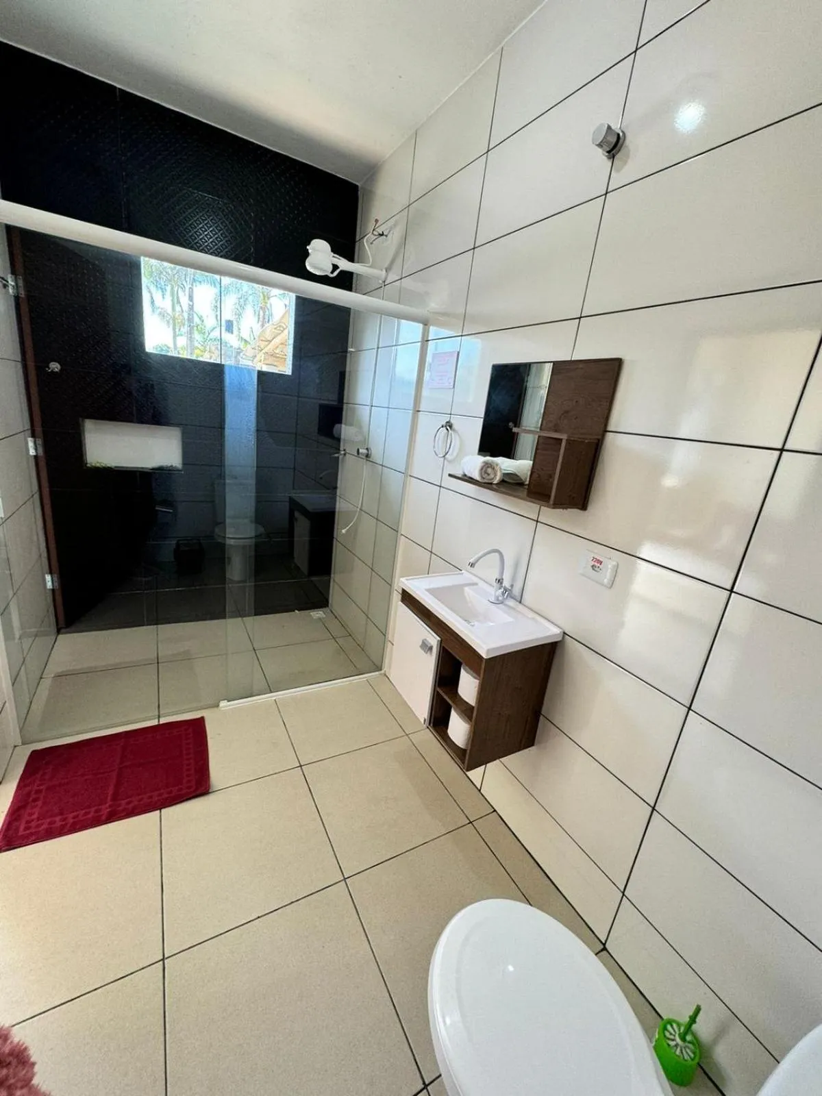 Bathroom in Pousada Helena